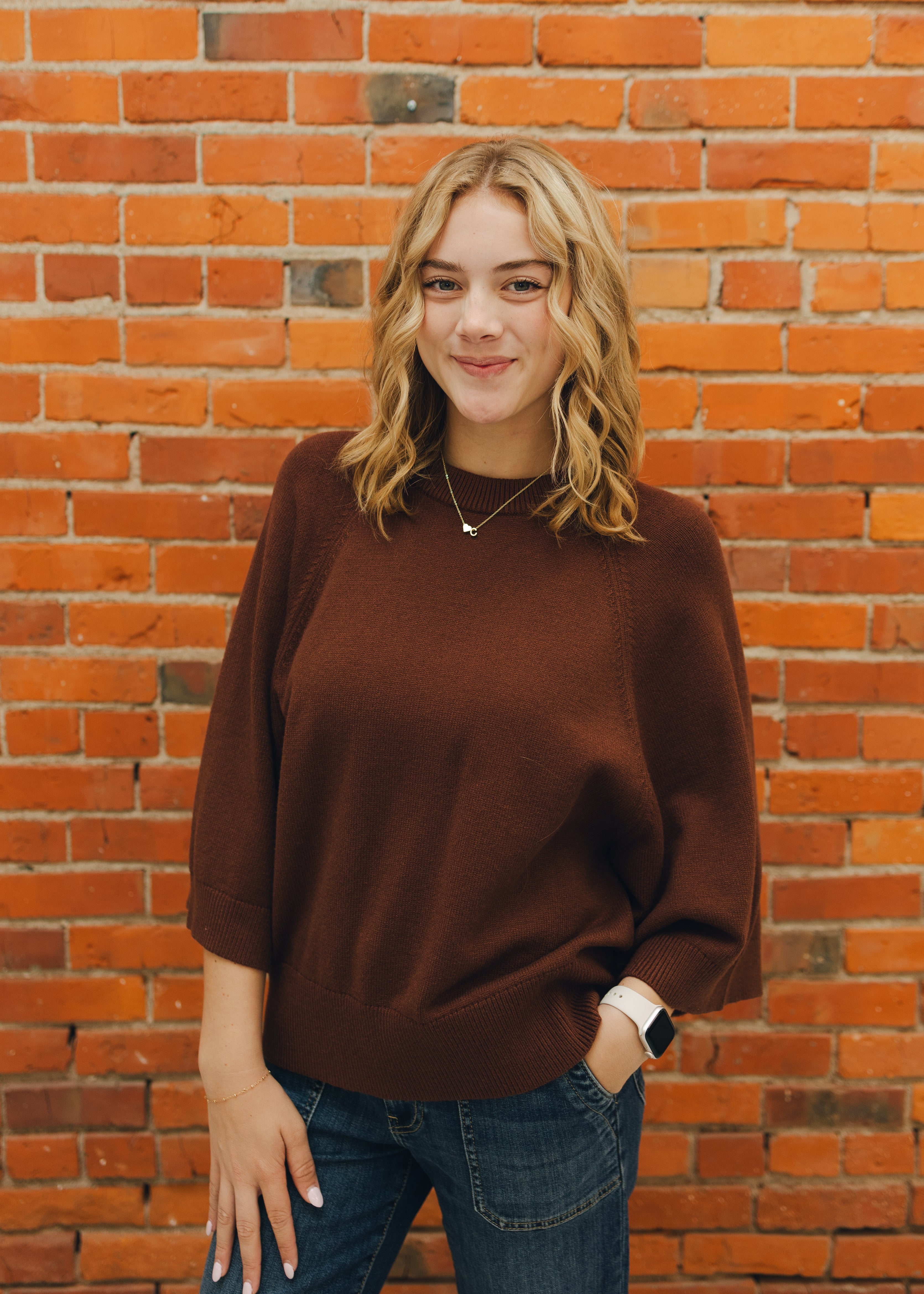 Drop Shoulder Comfy Sweater