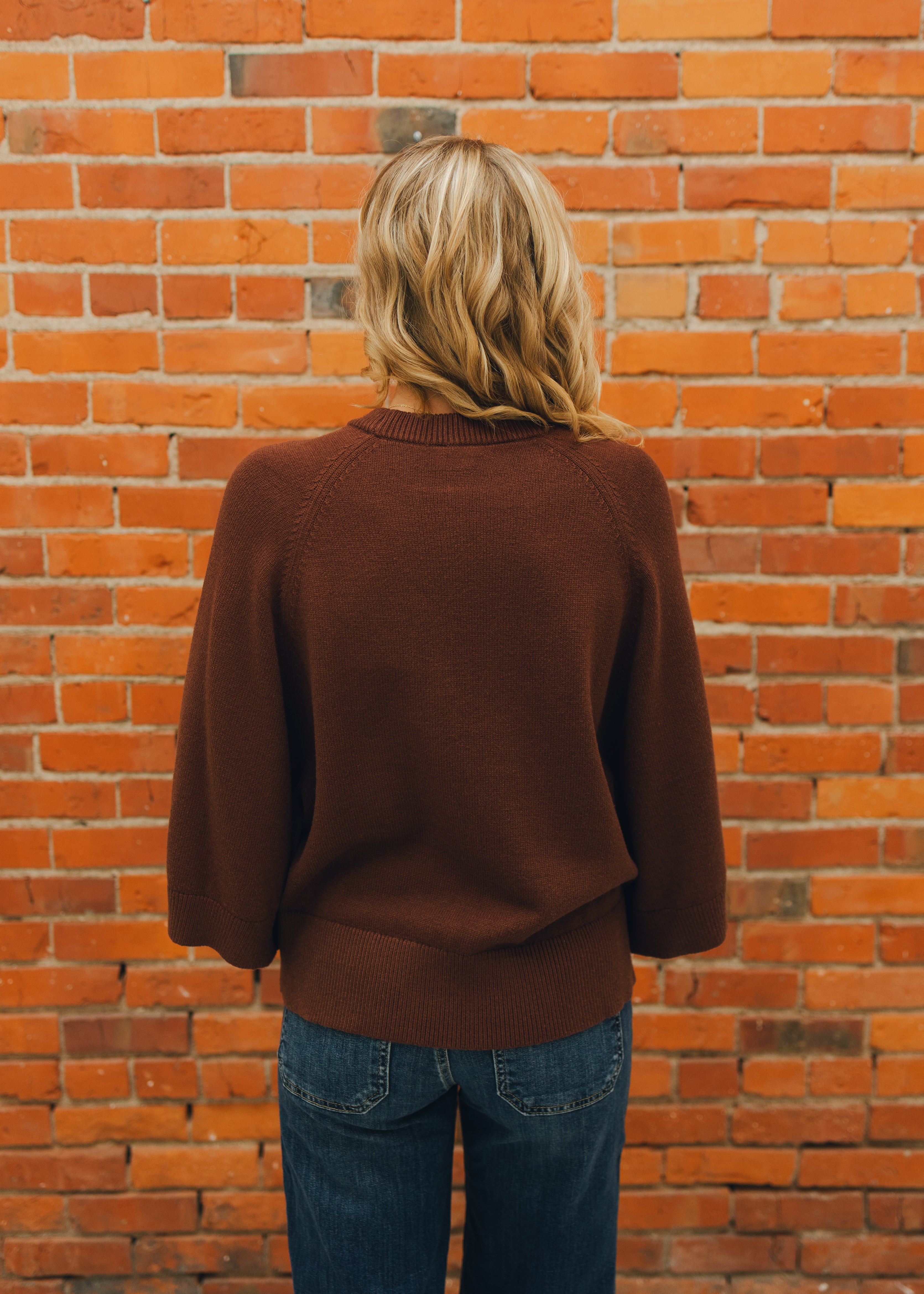 Drop Shoulder Comfy Sweater