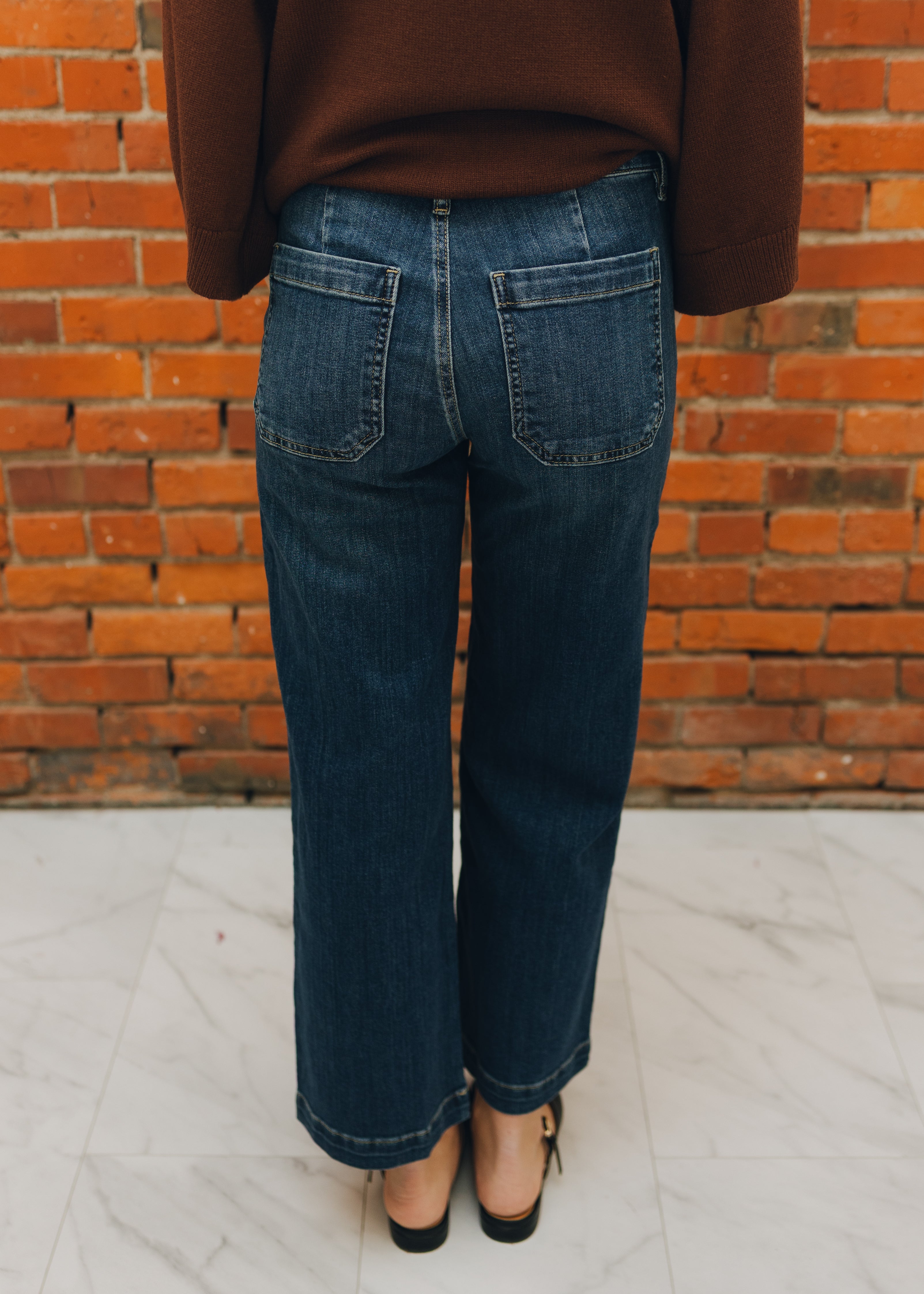 KUT Charlotte HR Wide Leg - Reflective