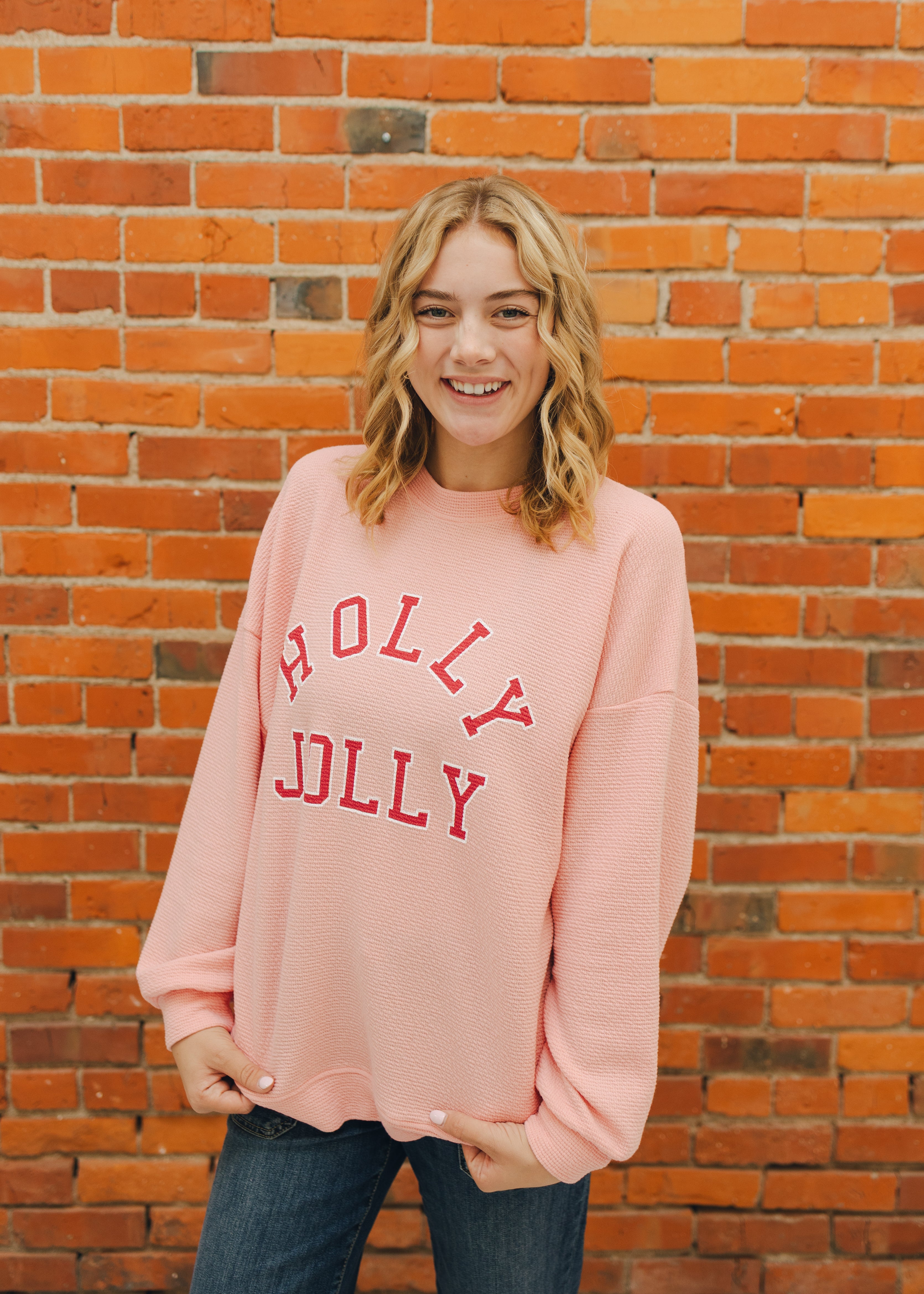 Holly Jolly Graphic Sweatshirt