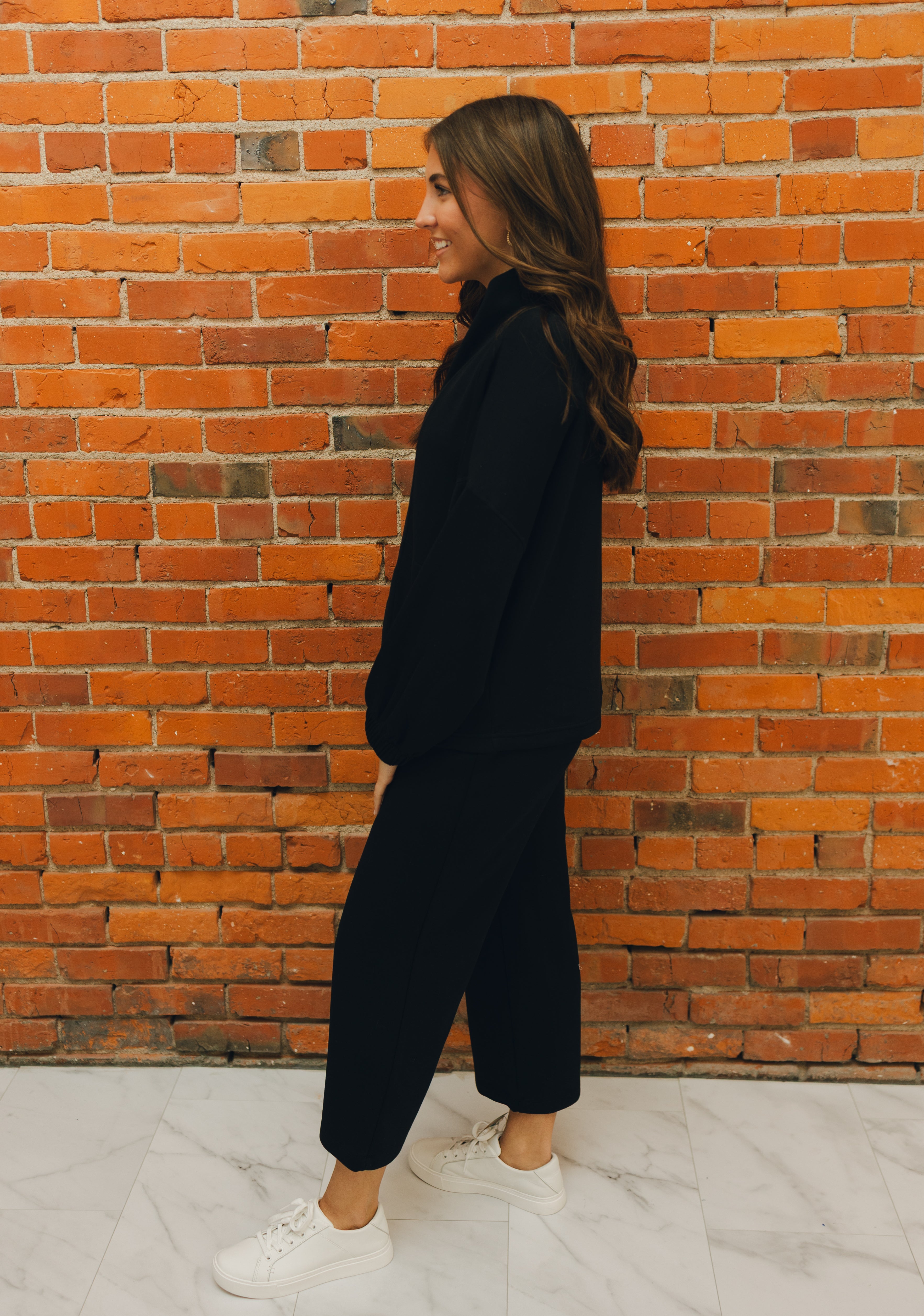 Liverpool Pull On Wide Leg Crop