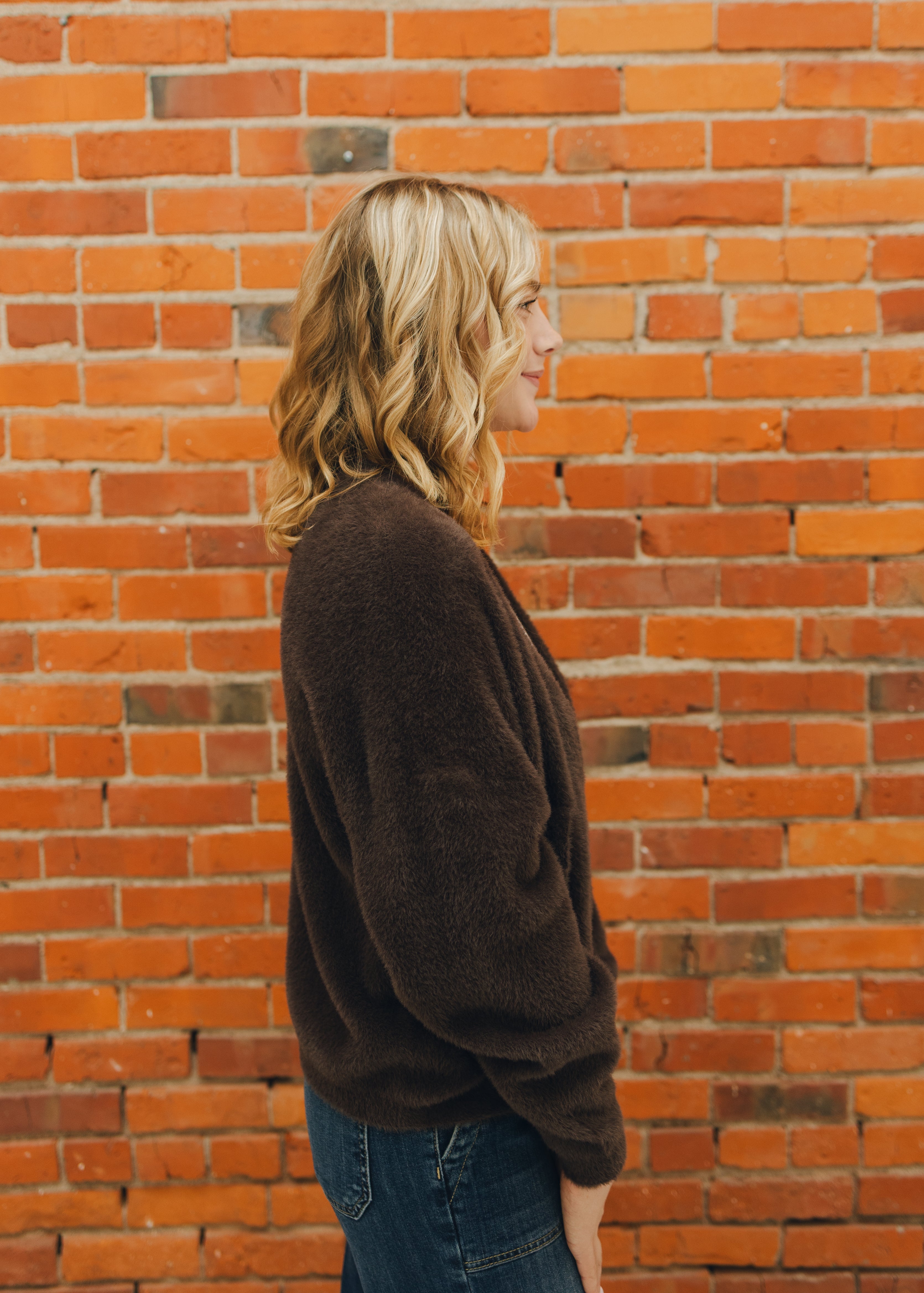 KUT Jana Cardigan - Chocolate