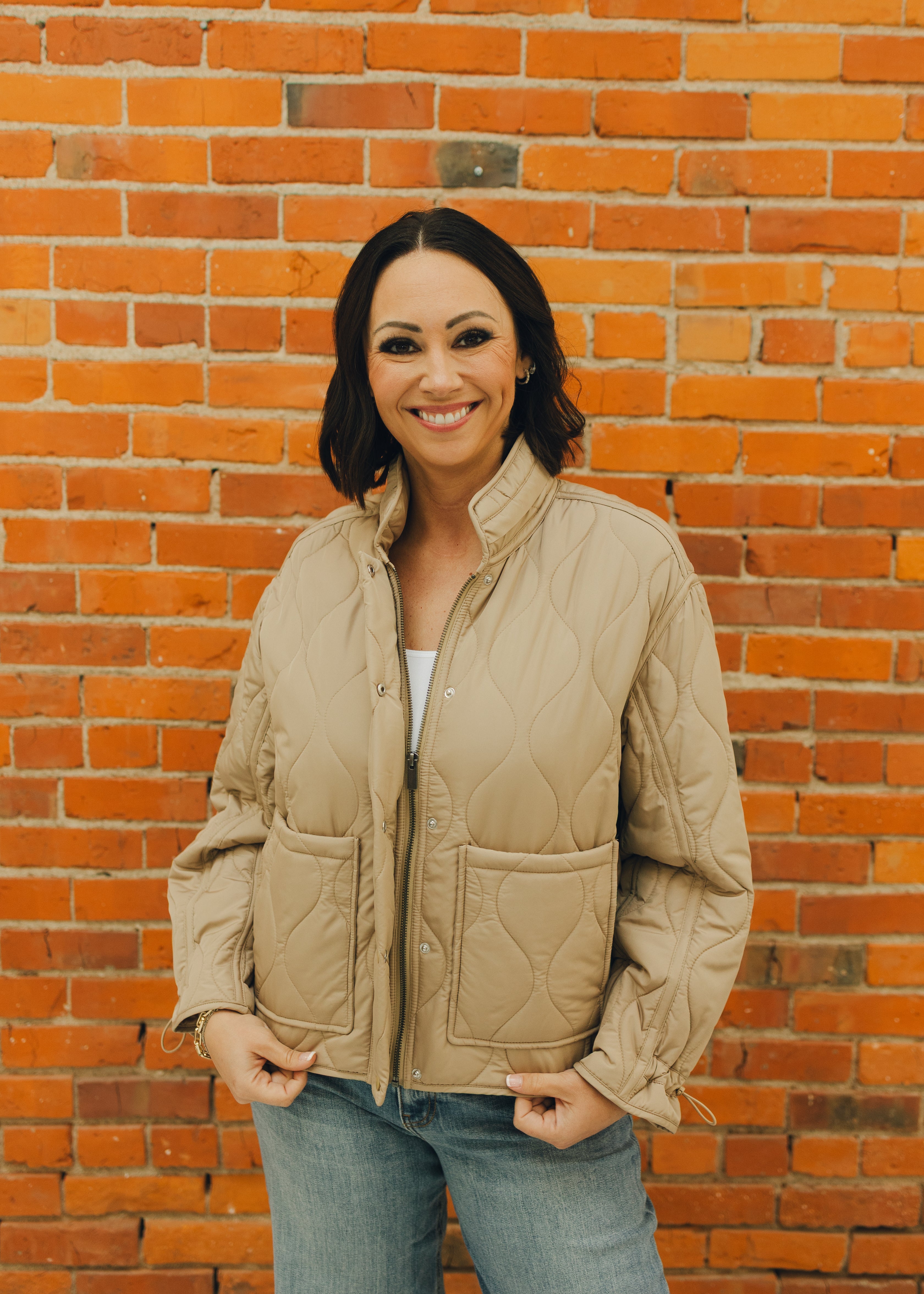 Liverpool Quilted Jacket w/ Zip Out Hood