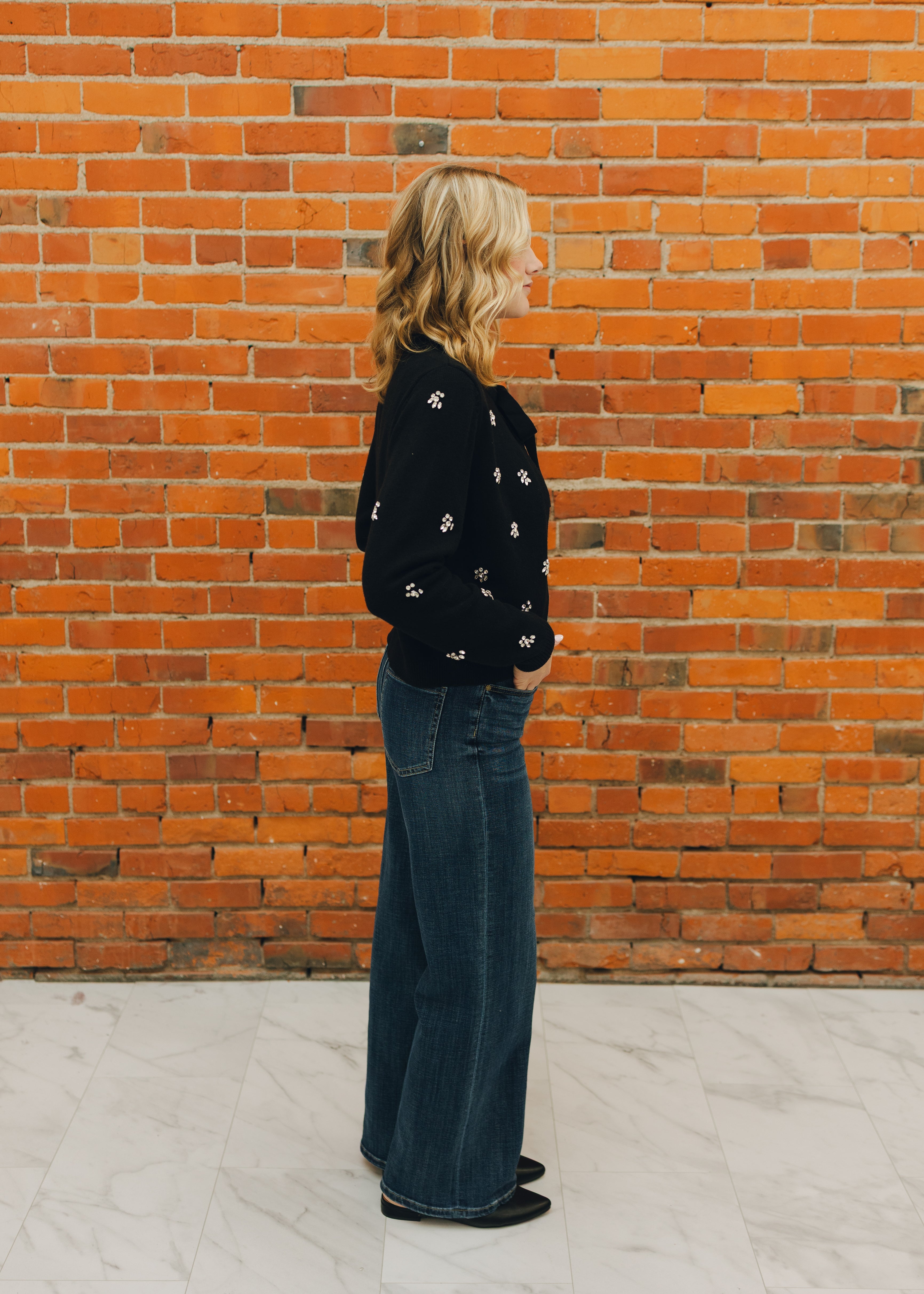 Liverpool HR Stride Wide Leg 30"