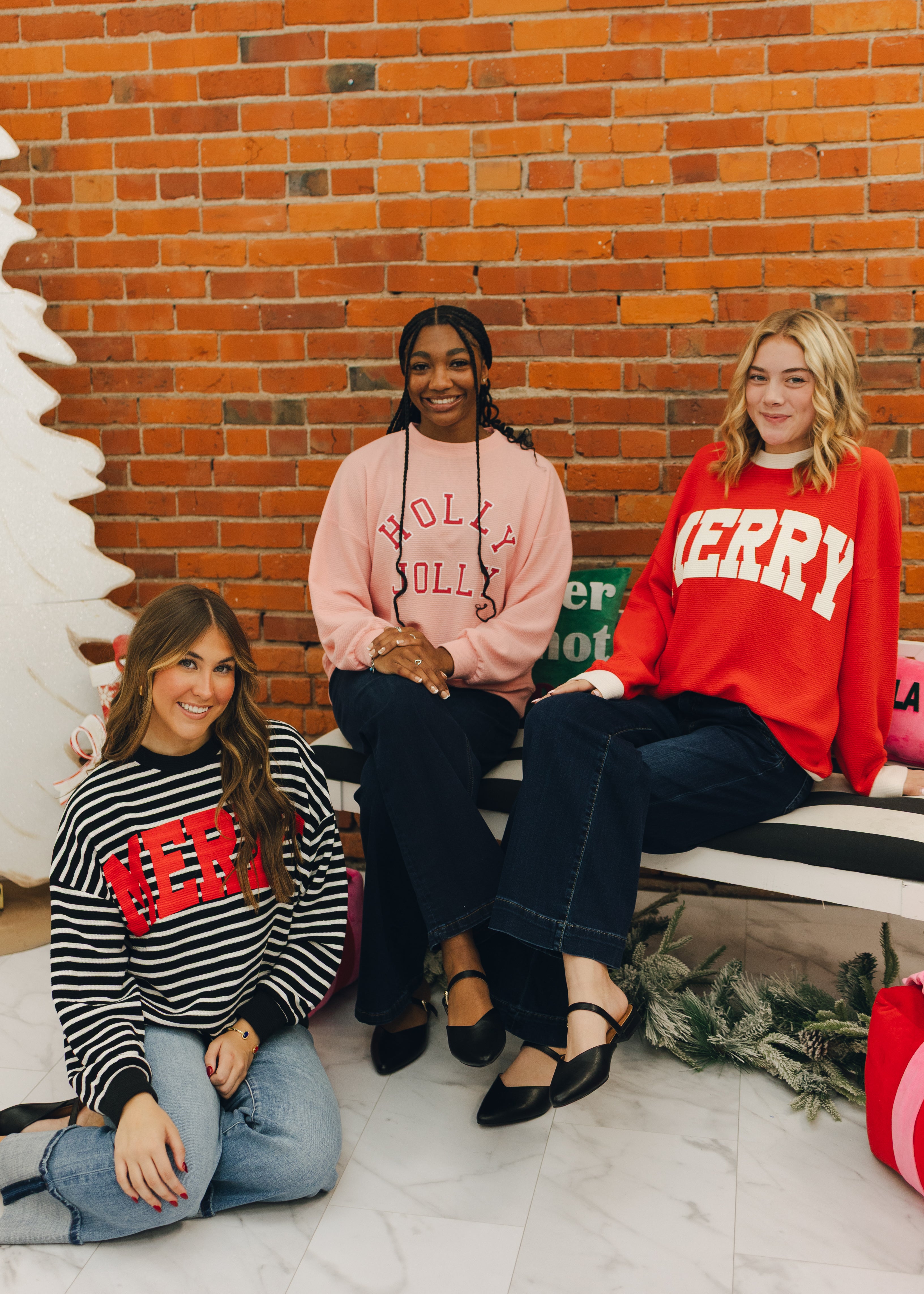 Holly Jolly Graphic Sweatshirt