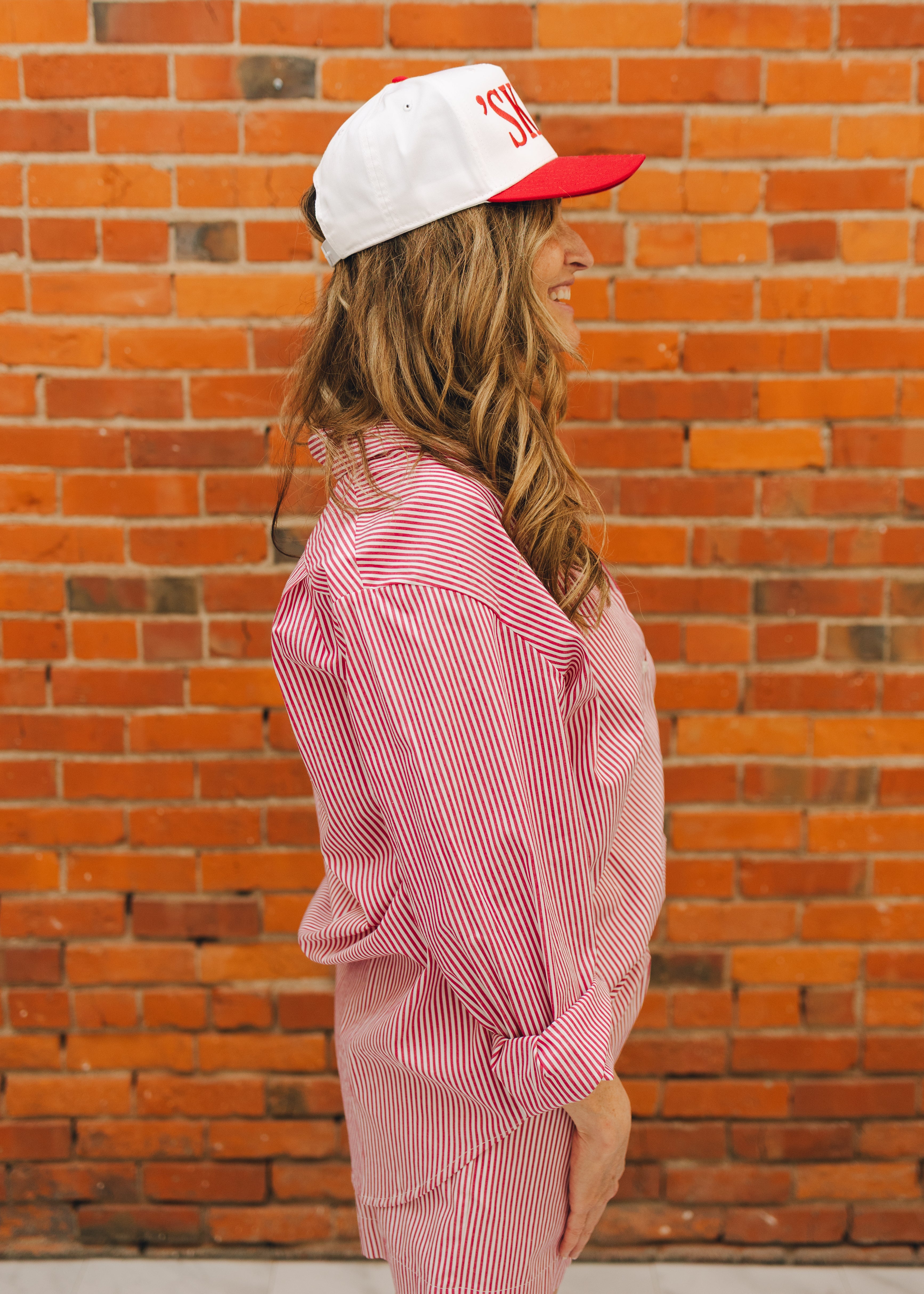 Striped Long Sleeve Button Up