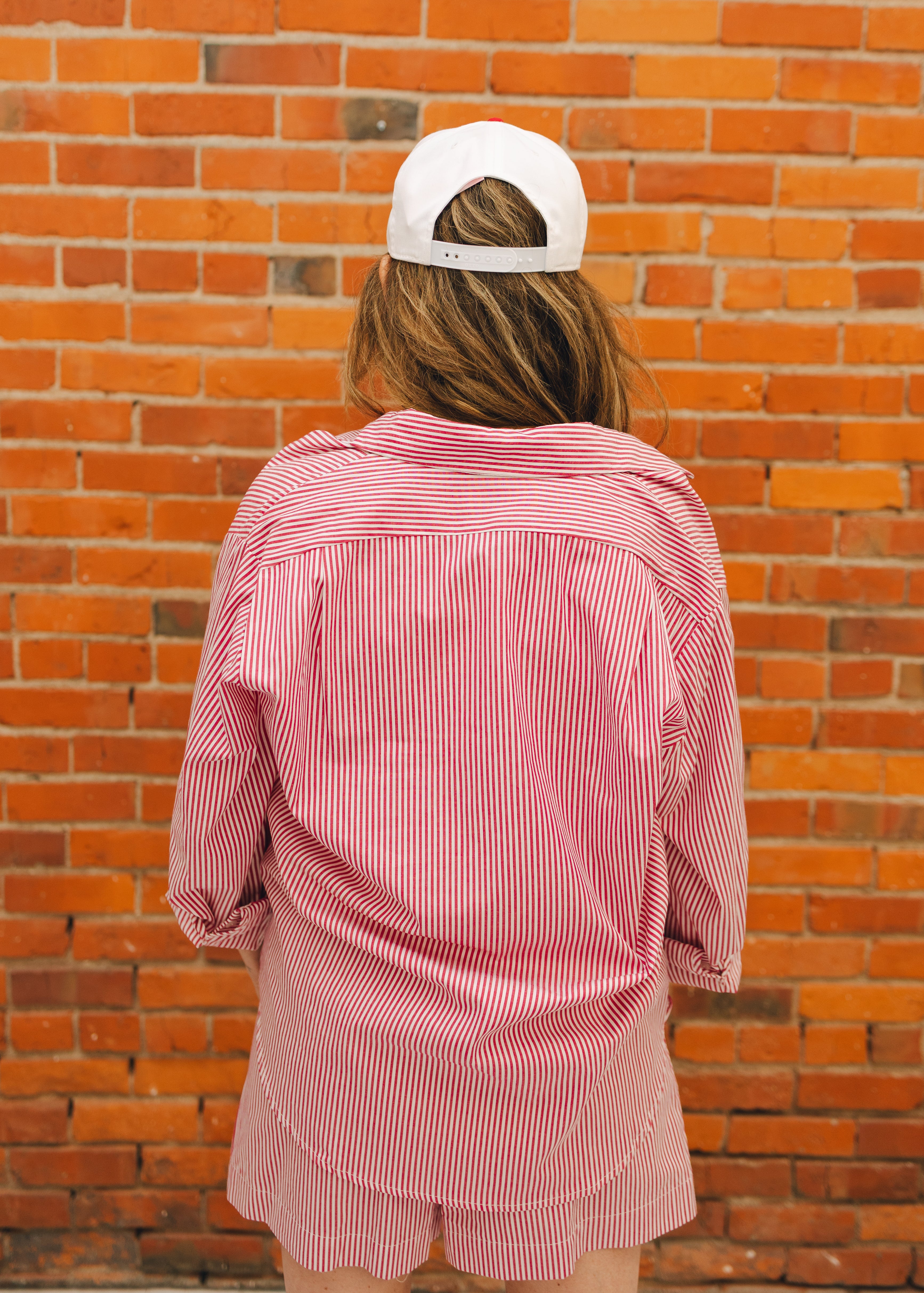 Striped Long Sleeve Button Up