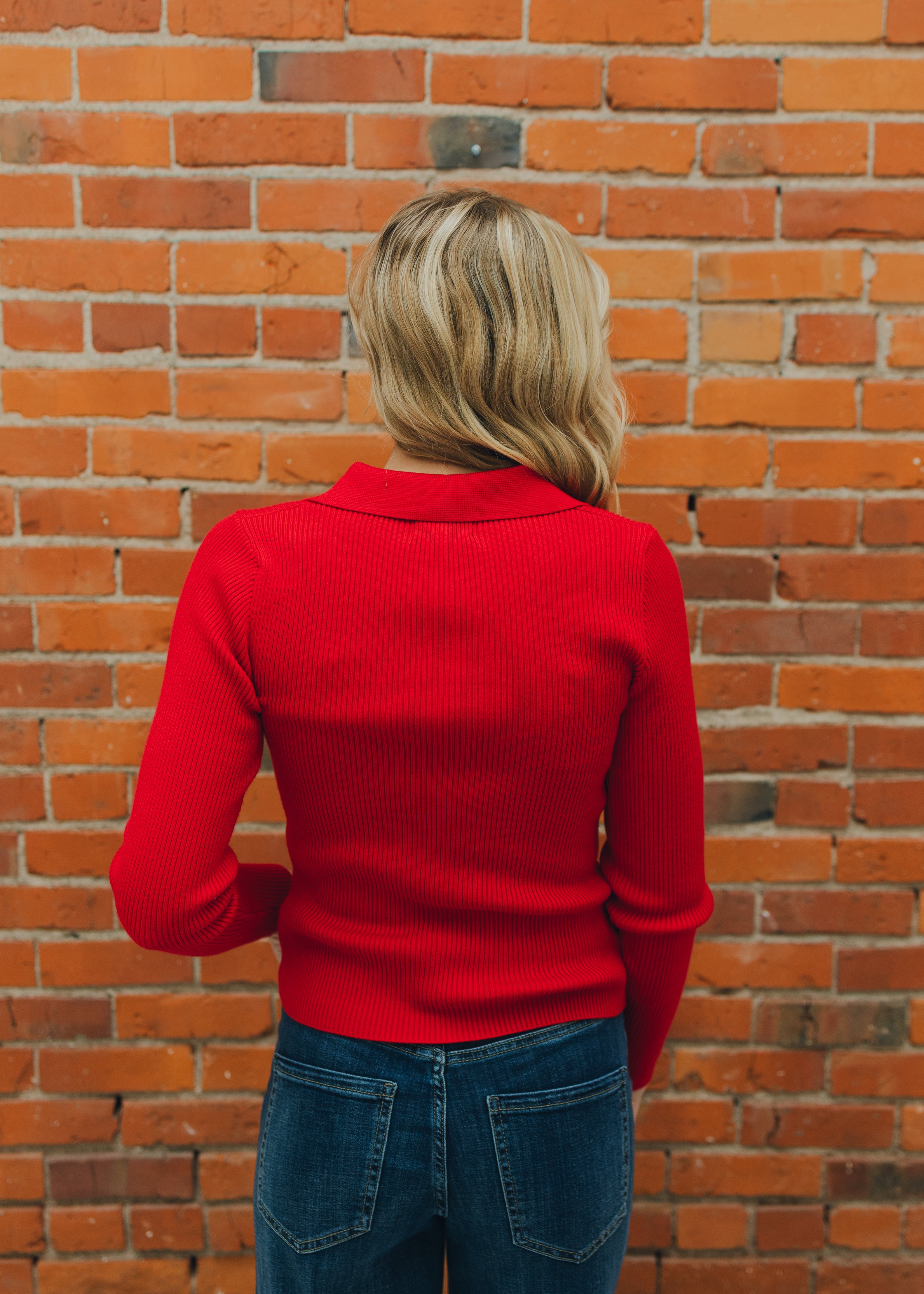 Apricot Zip Thru Cardigan