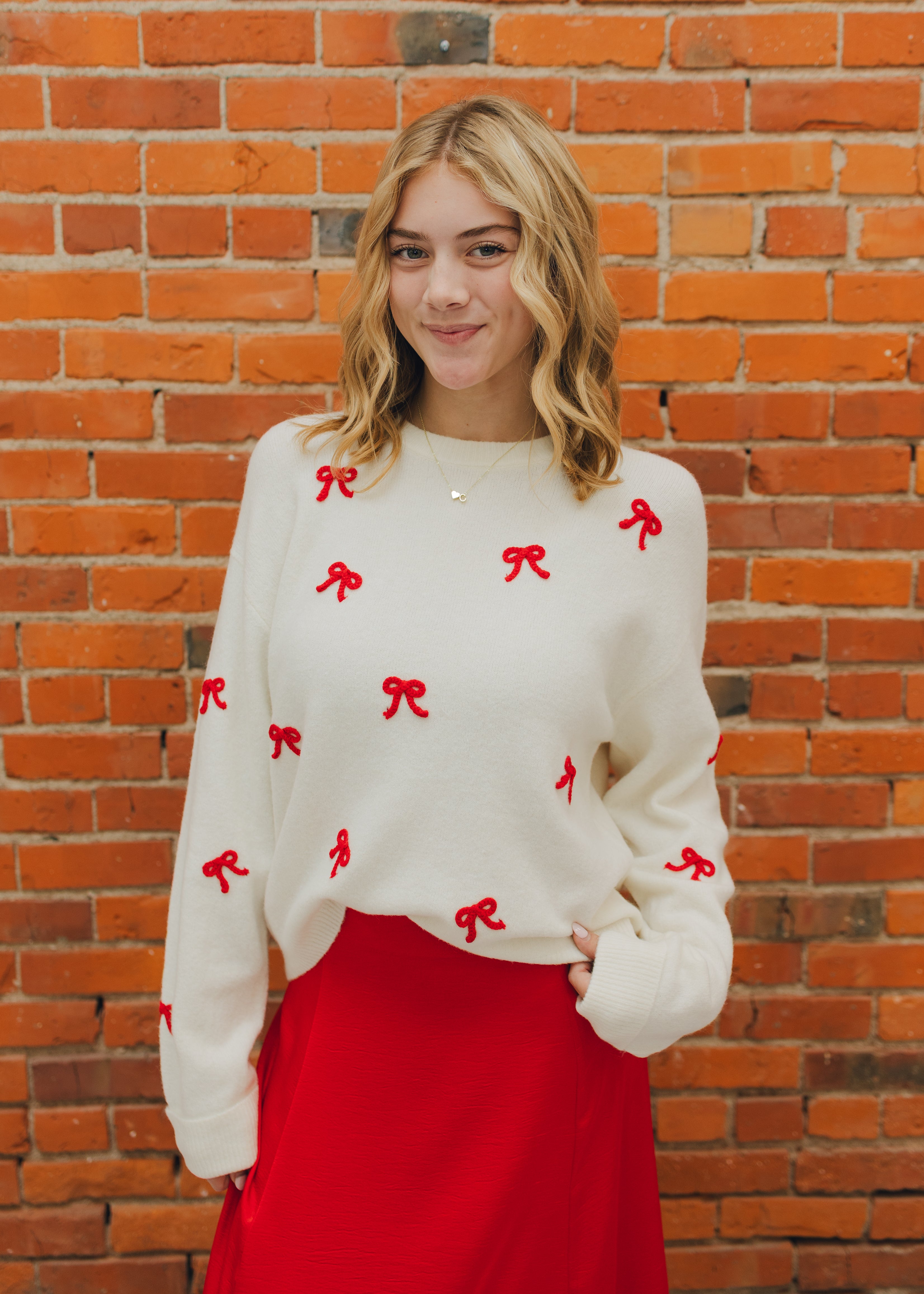 Z Supply Tie The Ribbon Sweater