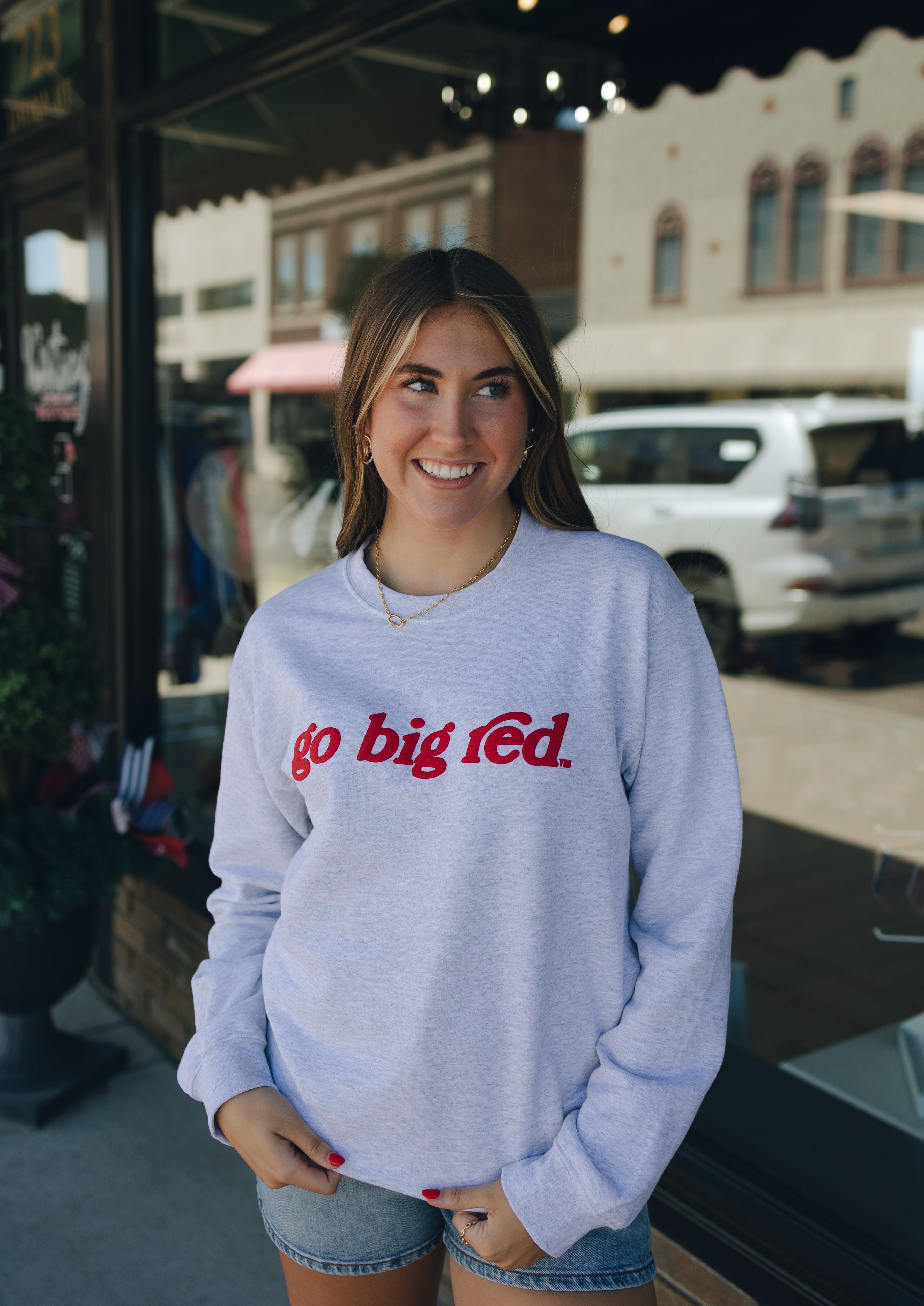 Go Big Red Crewneck