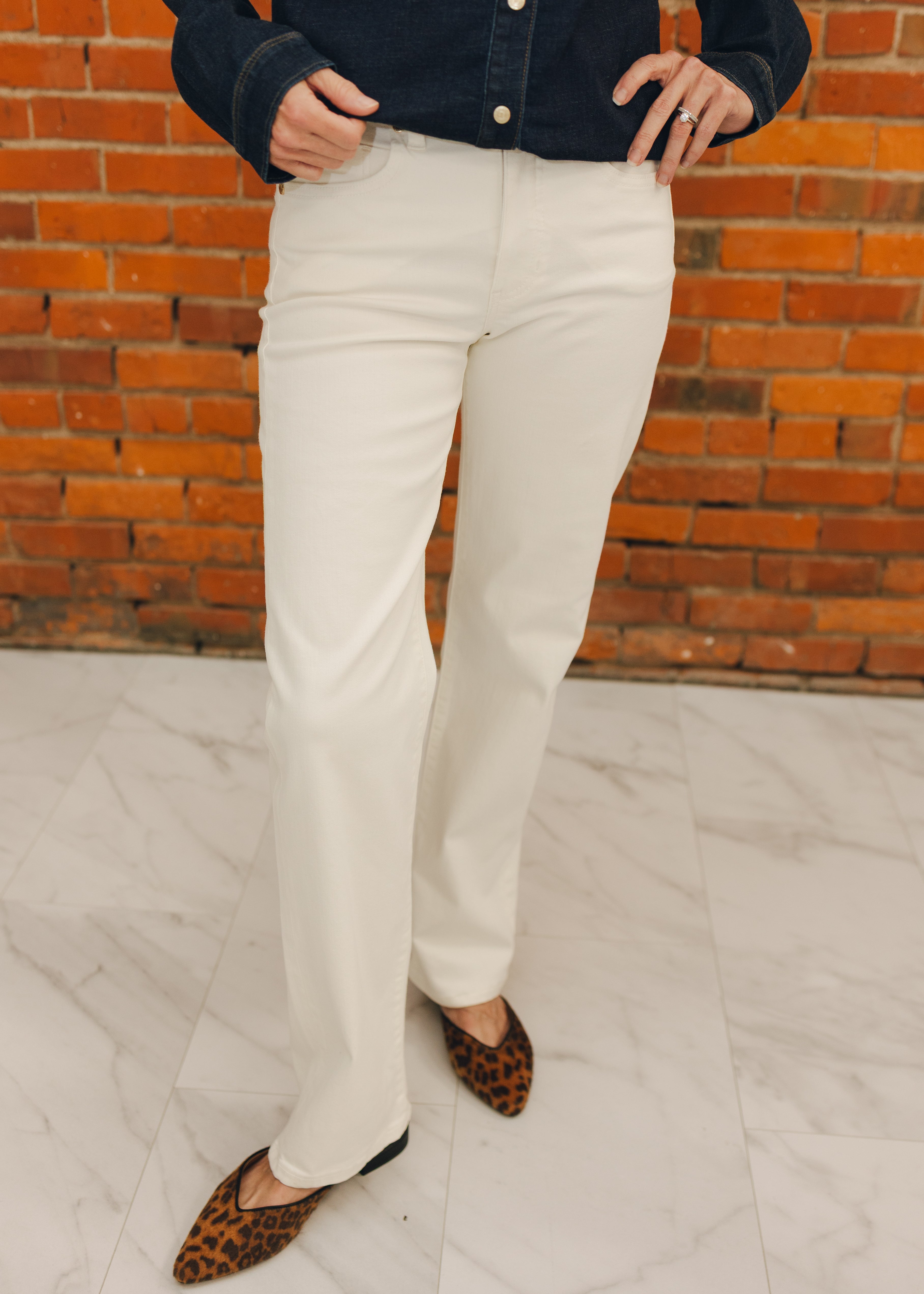 Liverpool Kennedy Straight Comfort Waist