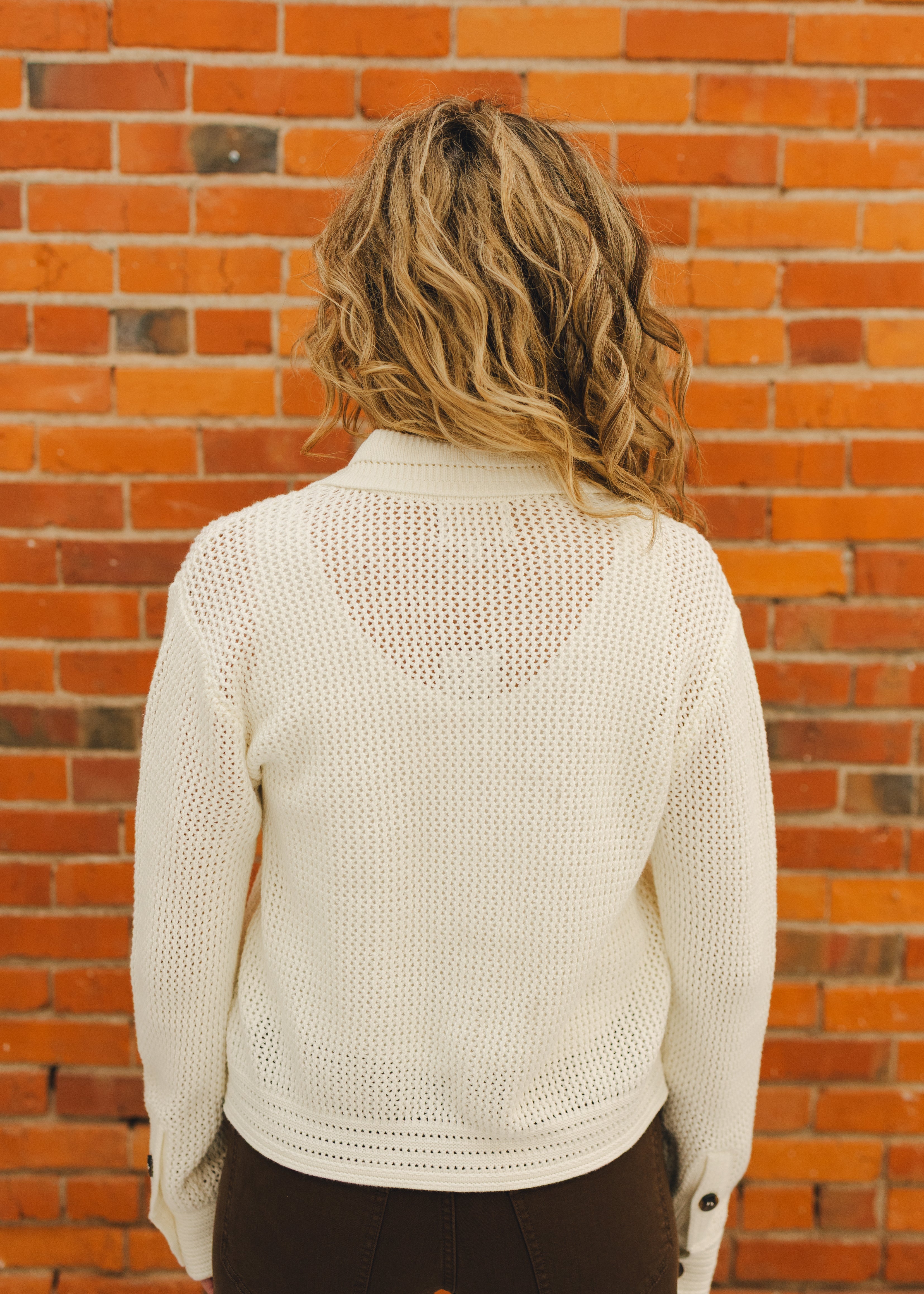KUT Elena Button Front Sweater