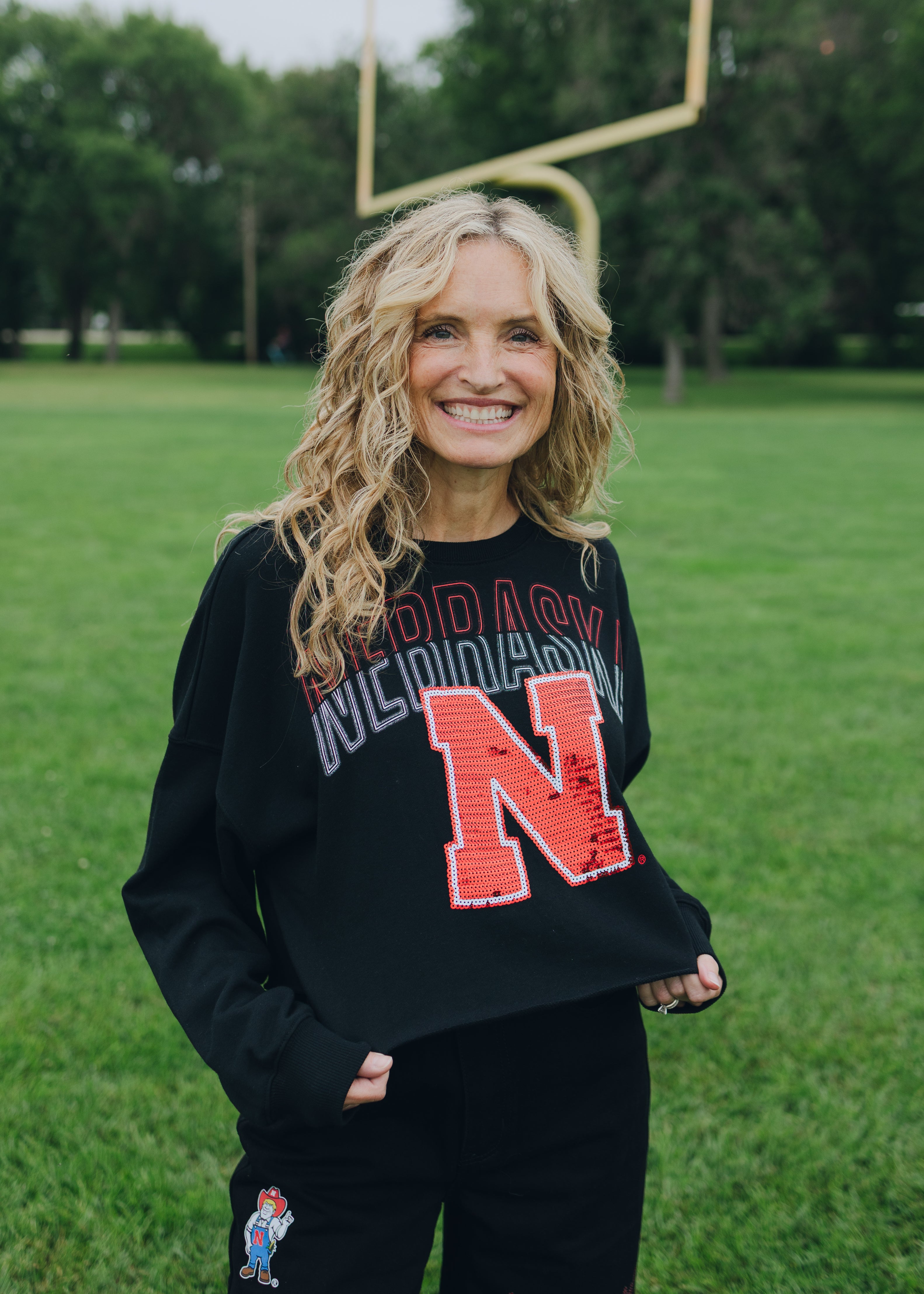 Nebraska Starlite Crop Long Sleeve