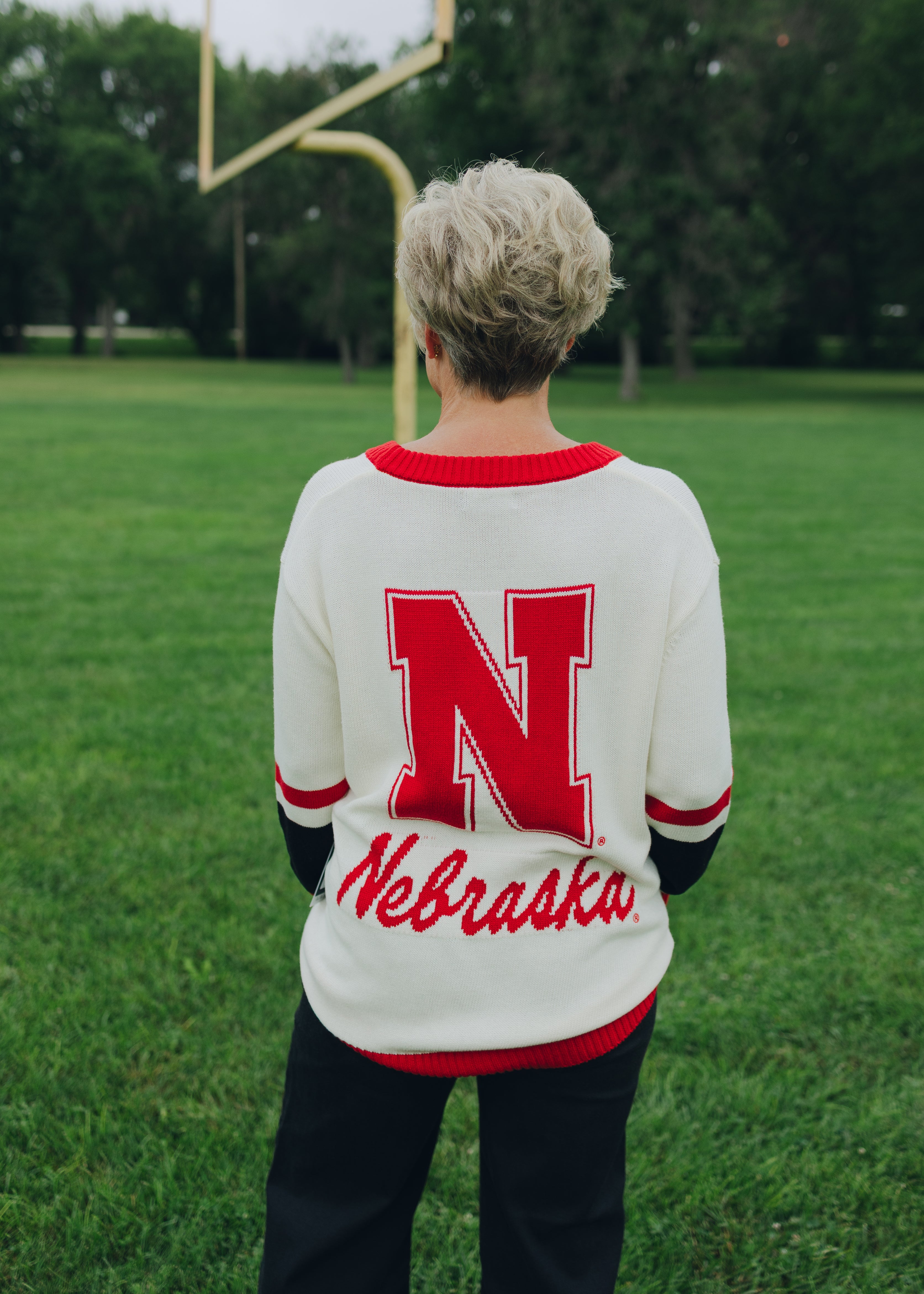 Nebraska Cassidy Varsity Cardigan