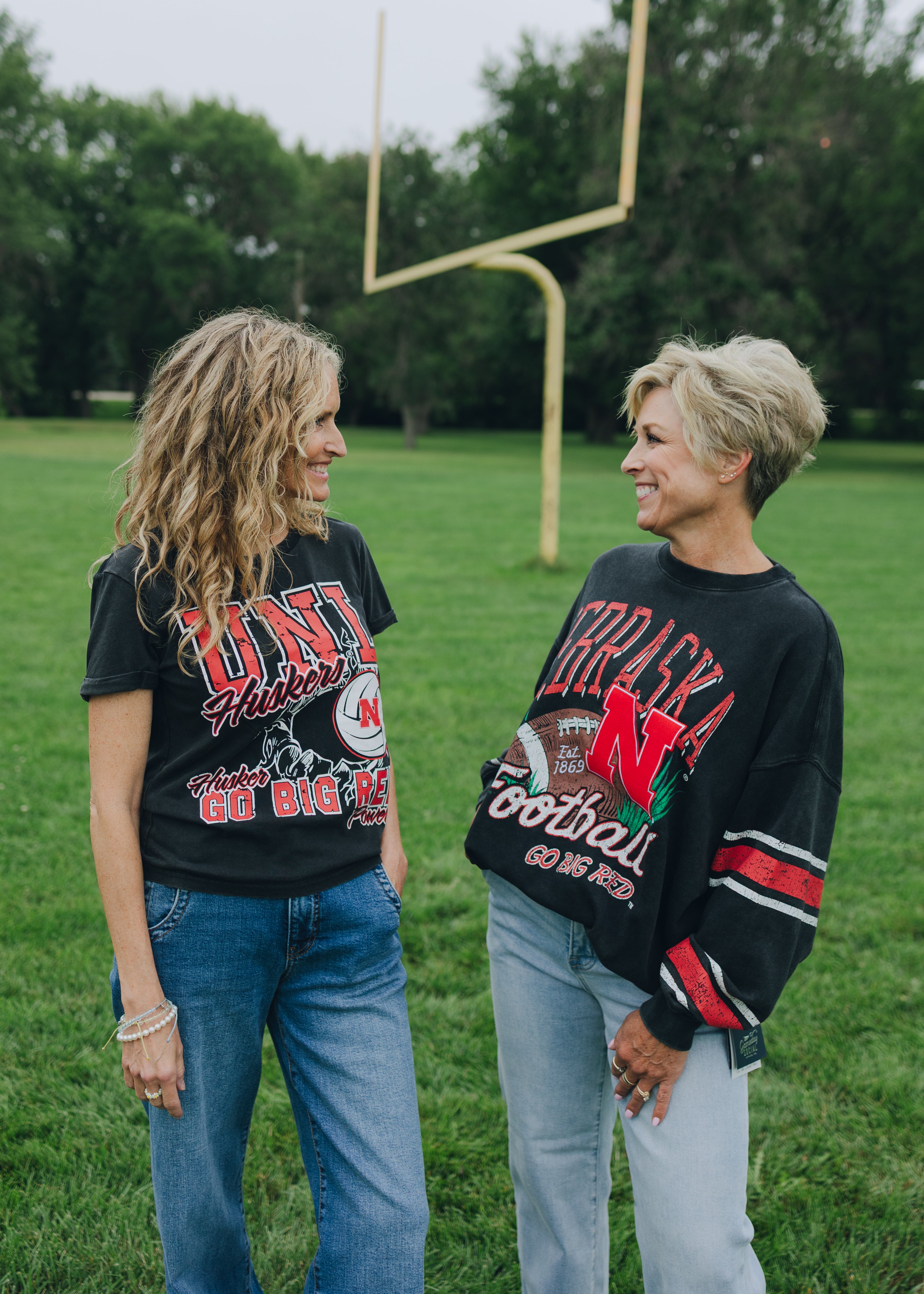 Nebraska Greene Volleyball Cuff Tee