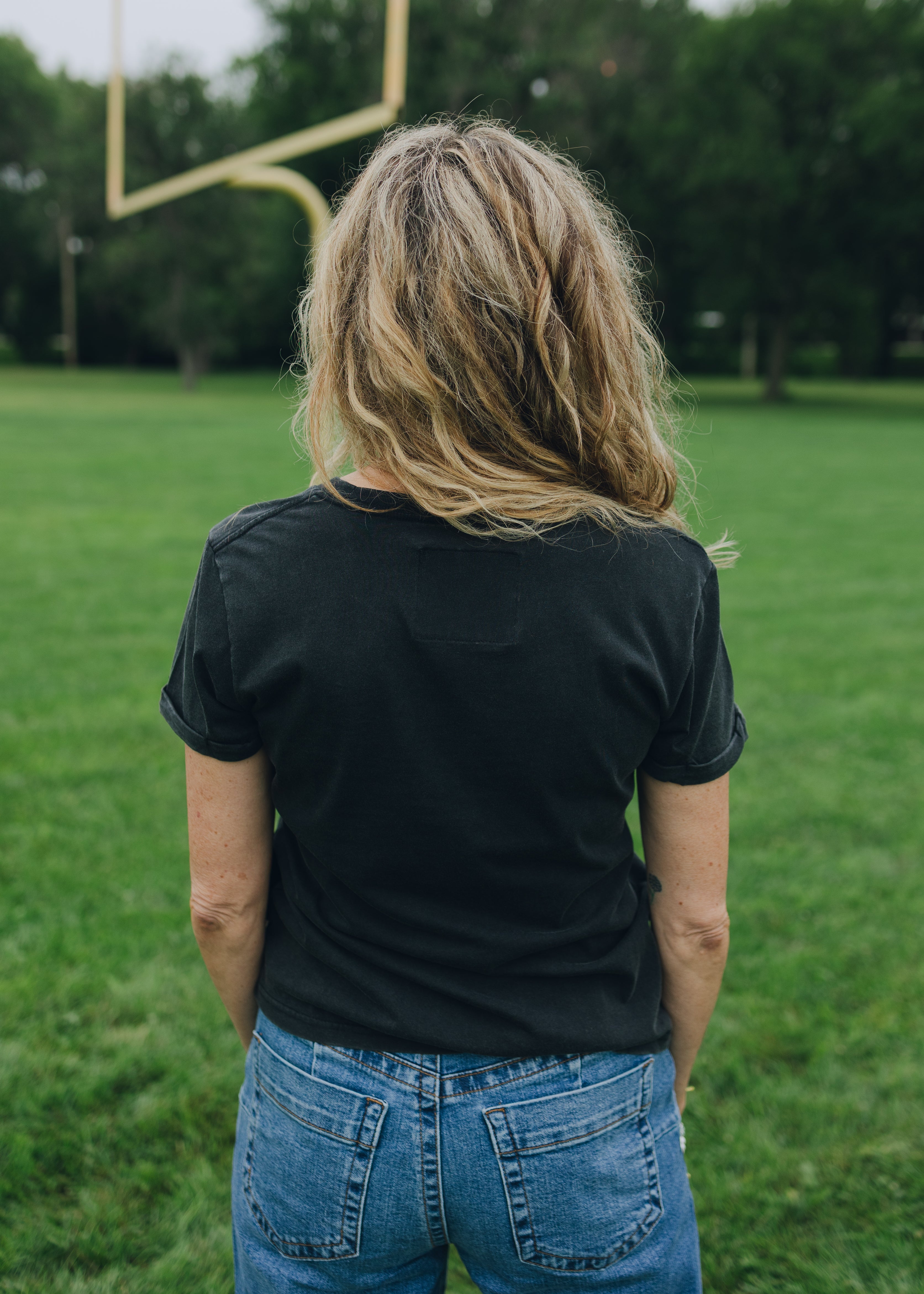 Nebraska Greene Volleyball Cuff Tee