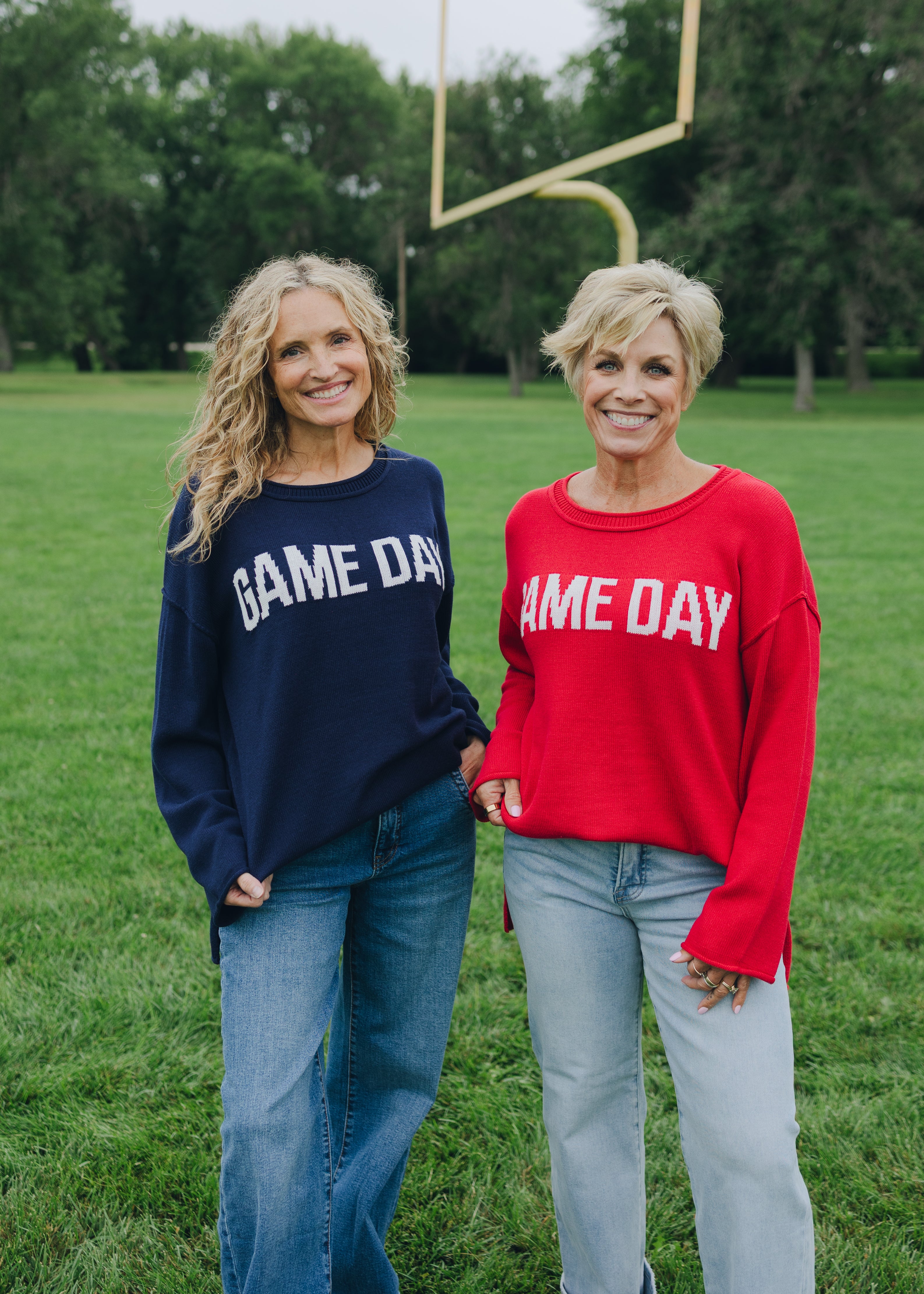 Game Day Graphic Knit Sweater