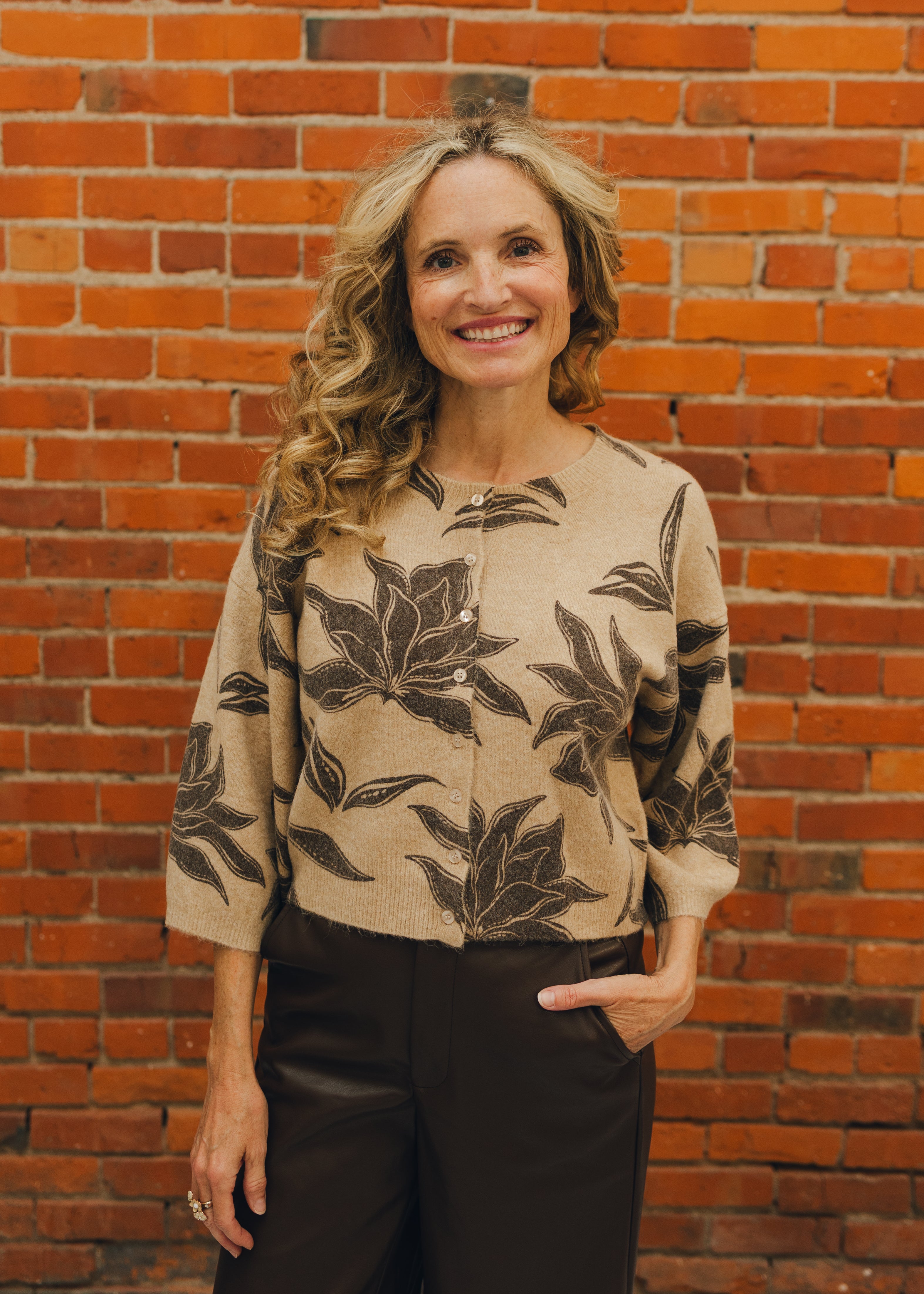 Z Supply Valor Floral Cardigan