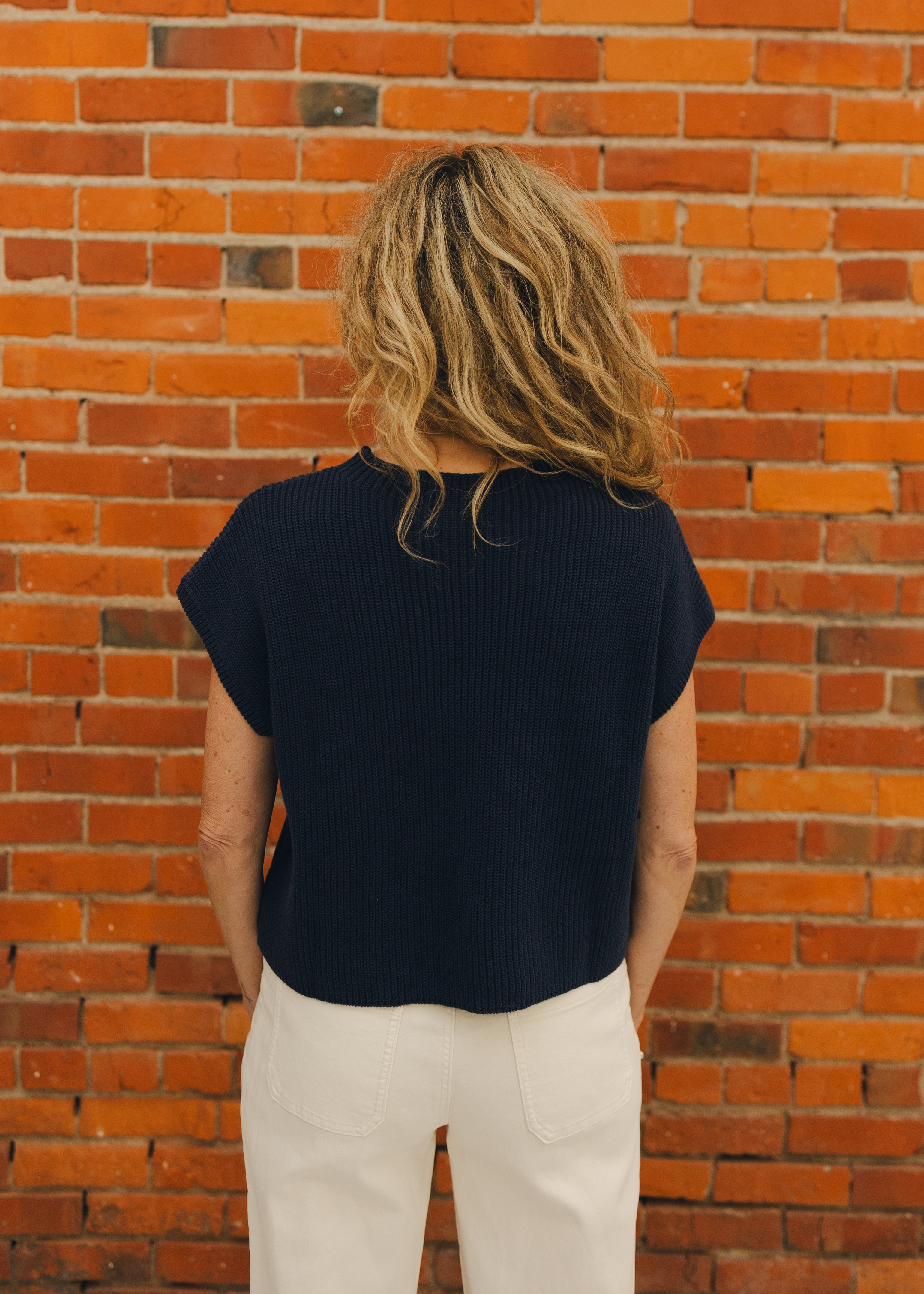 Elan Cap Sleeve Sweater
