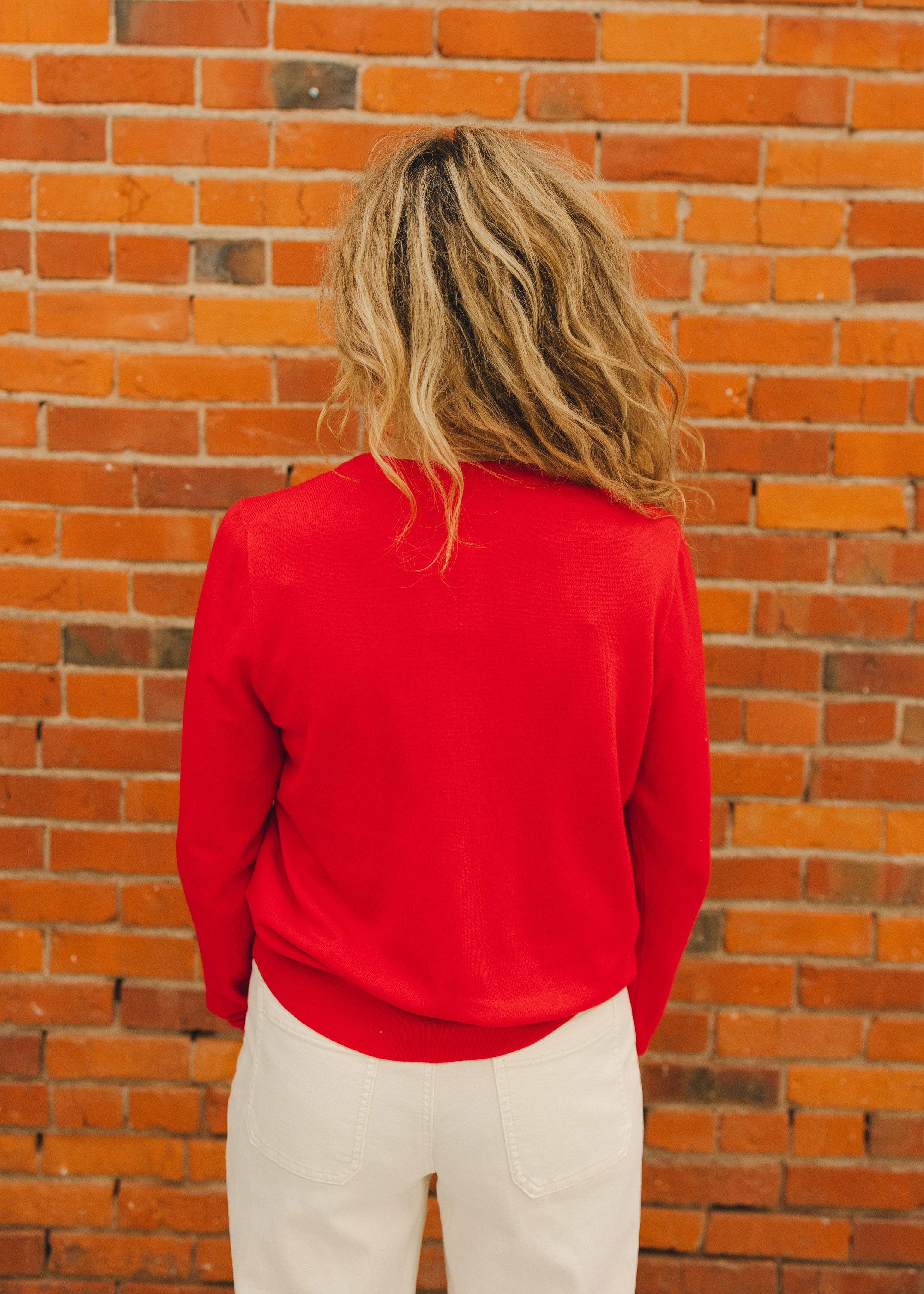 Basic Crew Neck Cardigan