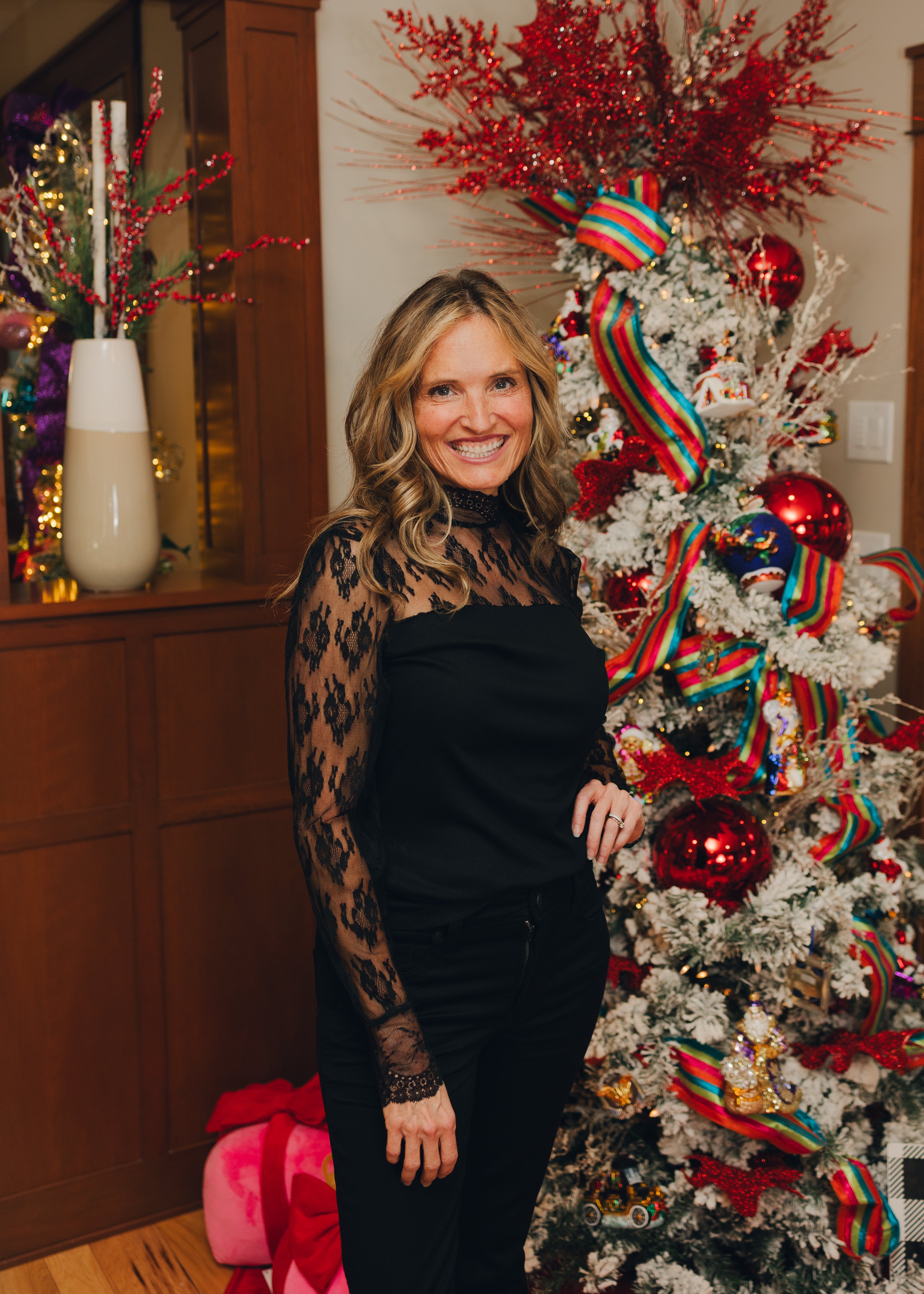 Molly Bracken Knitted Lace Top