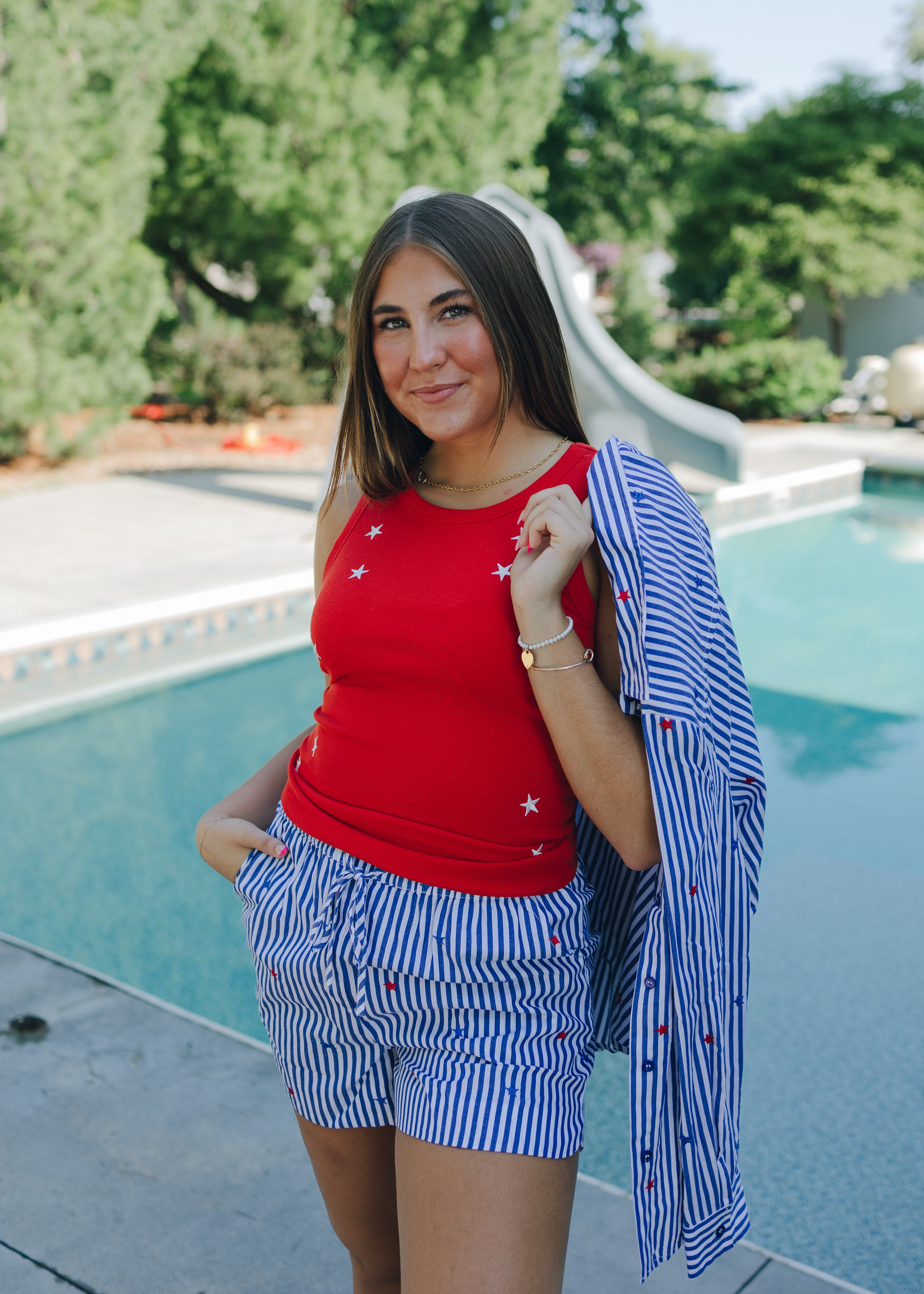 Striped Shirt with Stars