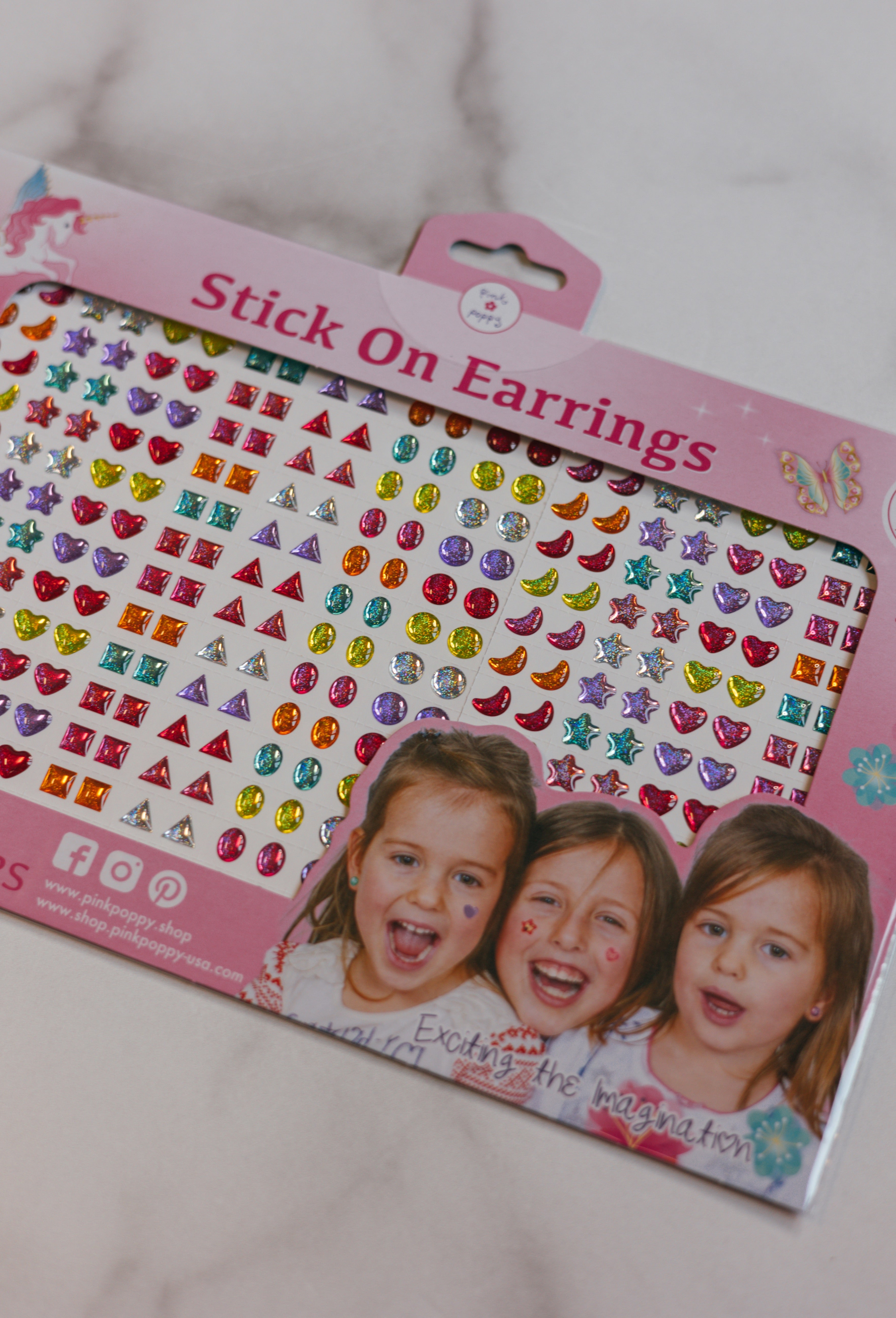 Stick on Earrings - 143 Pairs