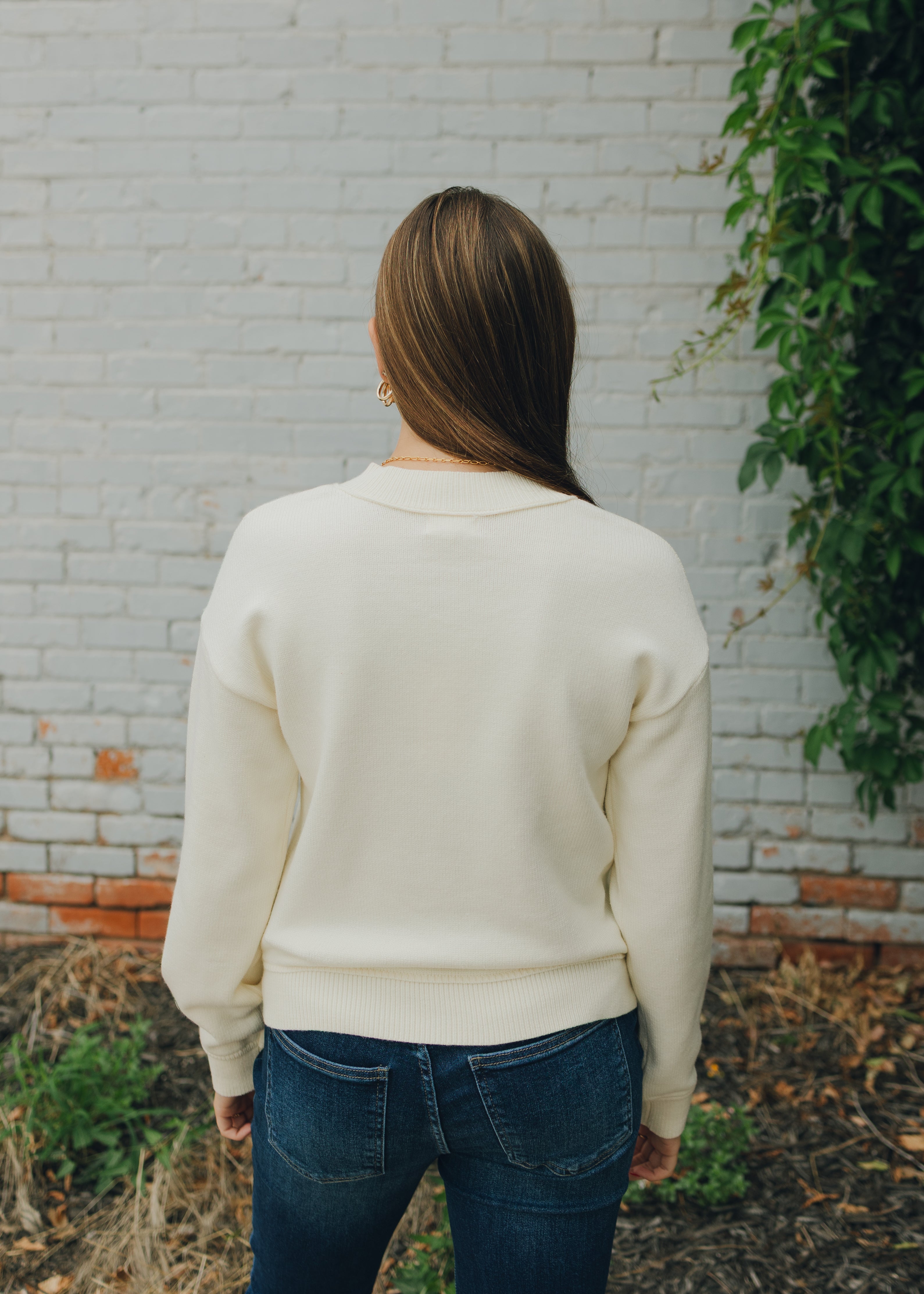 Thread & Supply Eliza Cardigan - Ivory