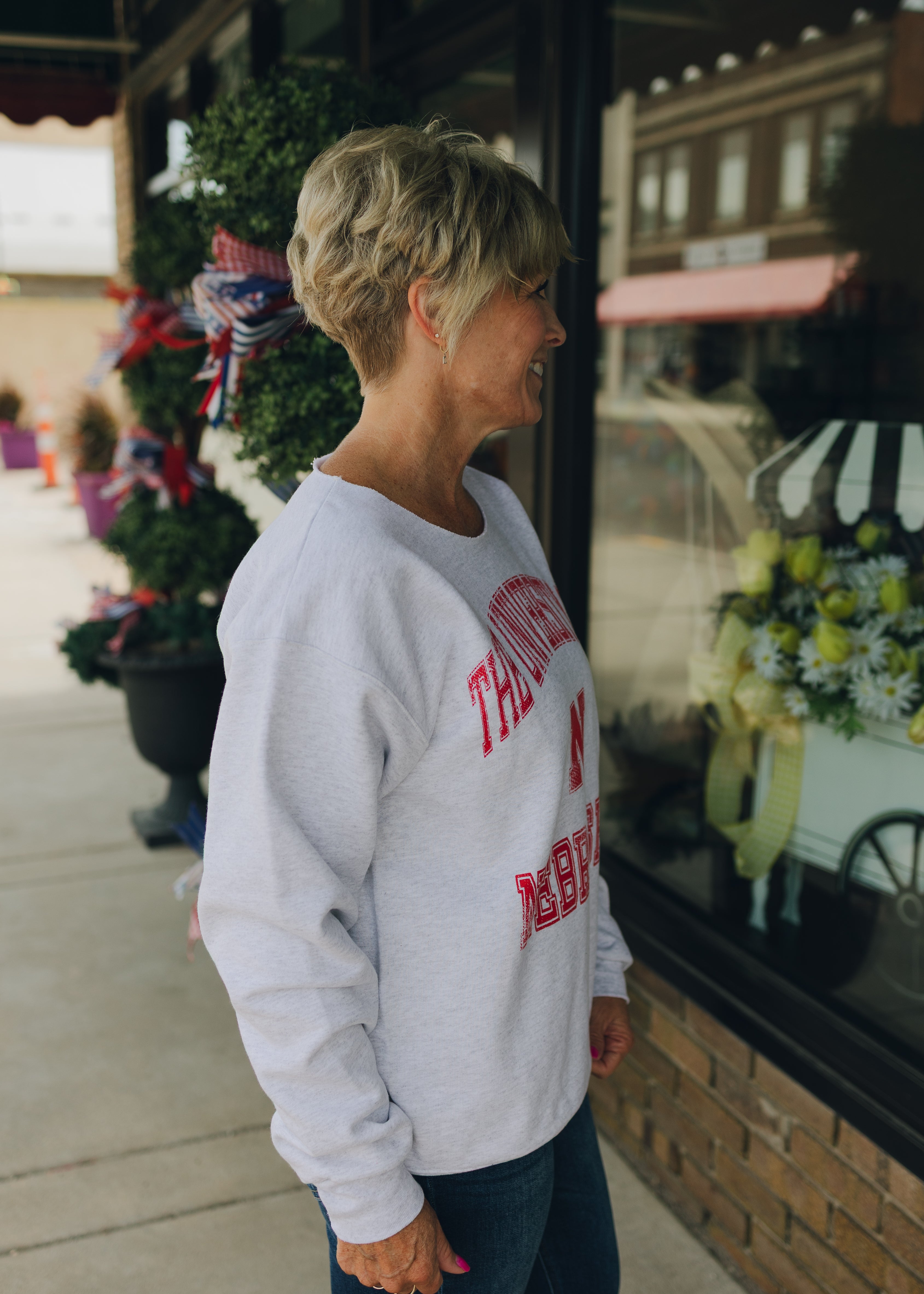 Nebraska Huskers Vintage Flashdance Sweatshirt