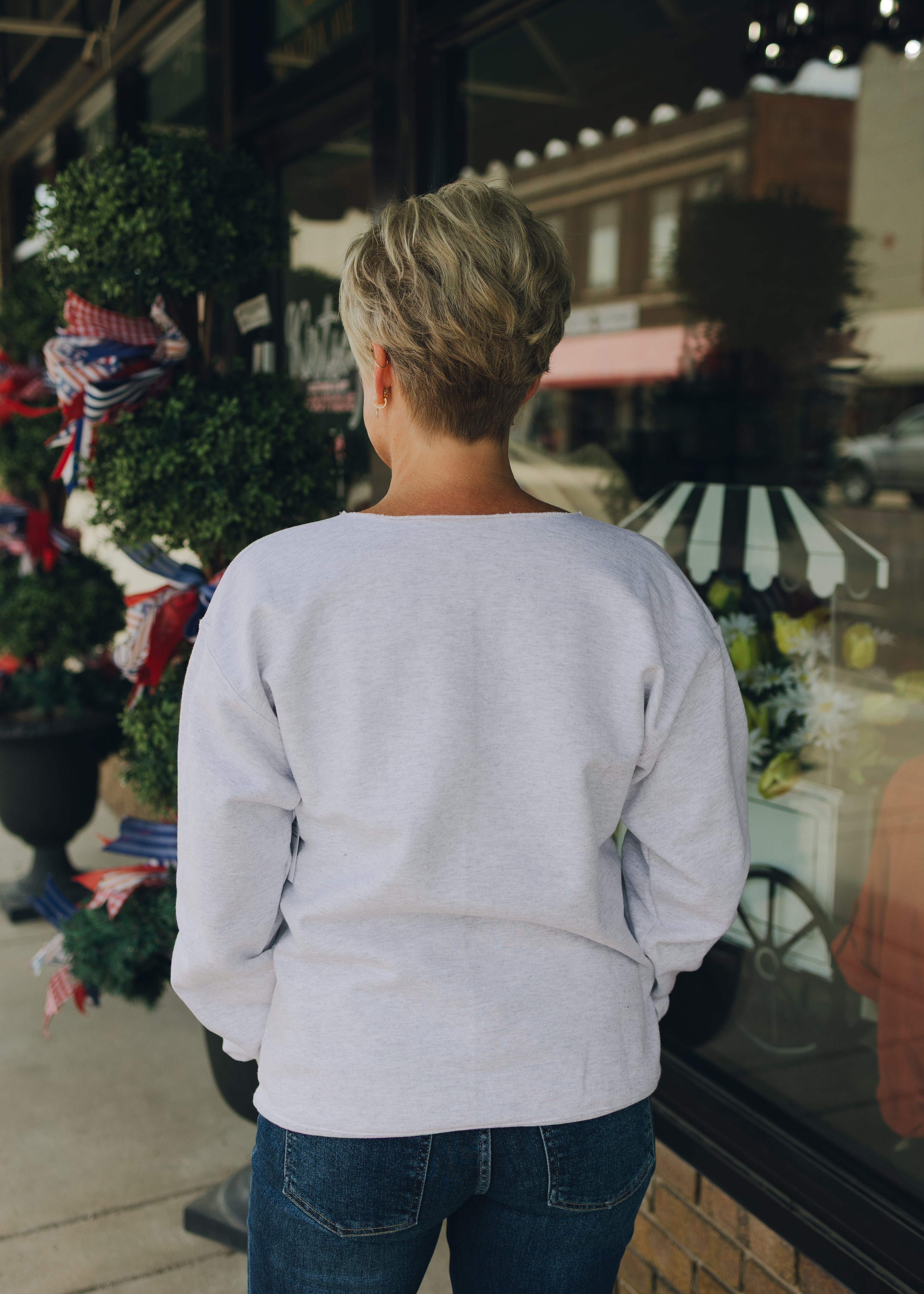 Nebraska Huskers Vintage Flashdance Sweatshirt