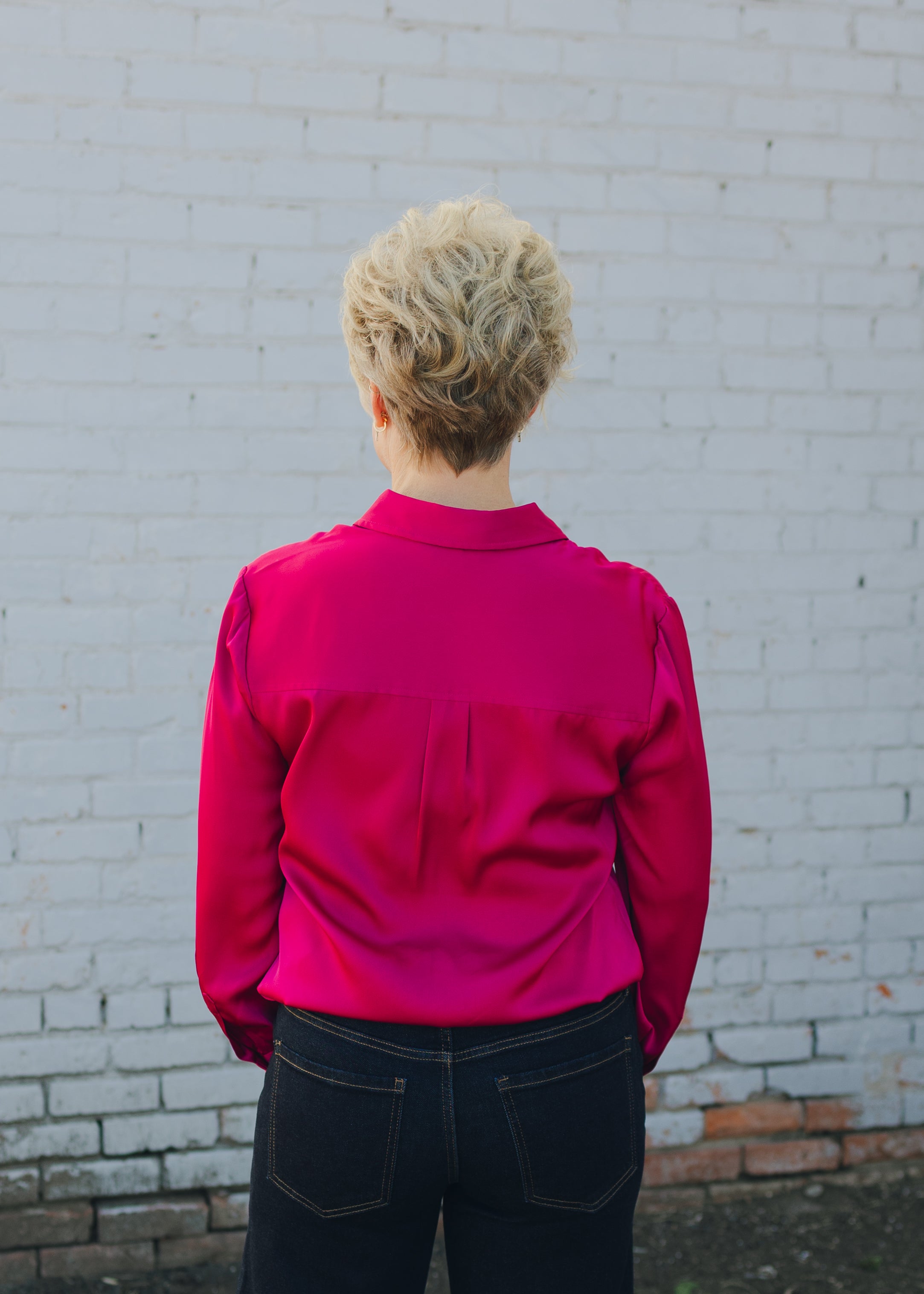 Liverpool L/S Button Front Woven Shirt