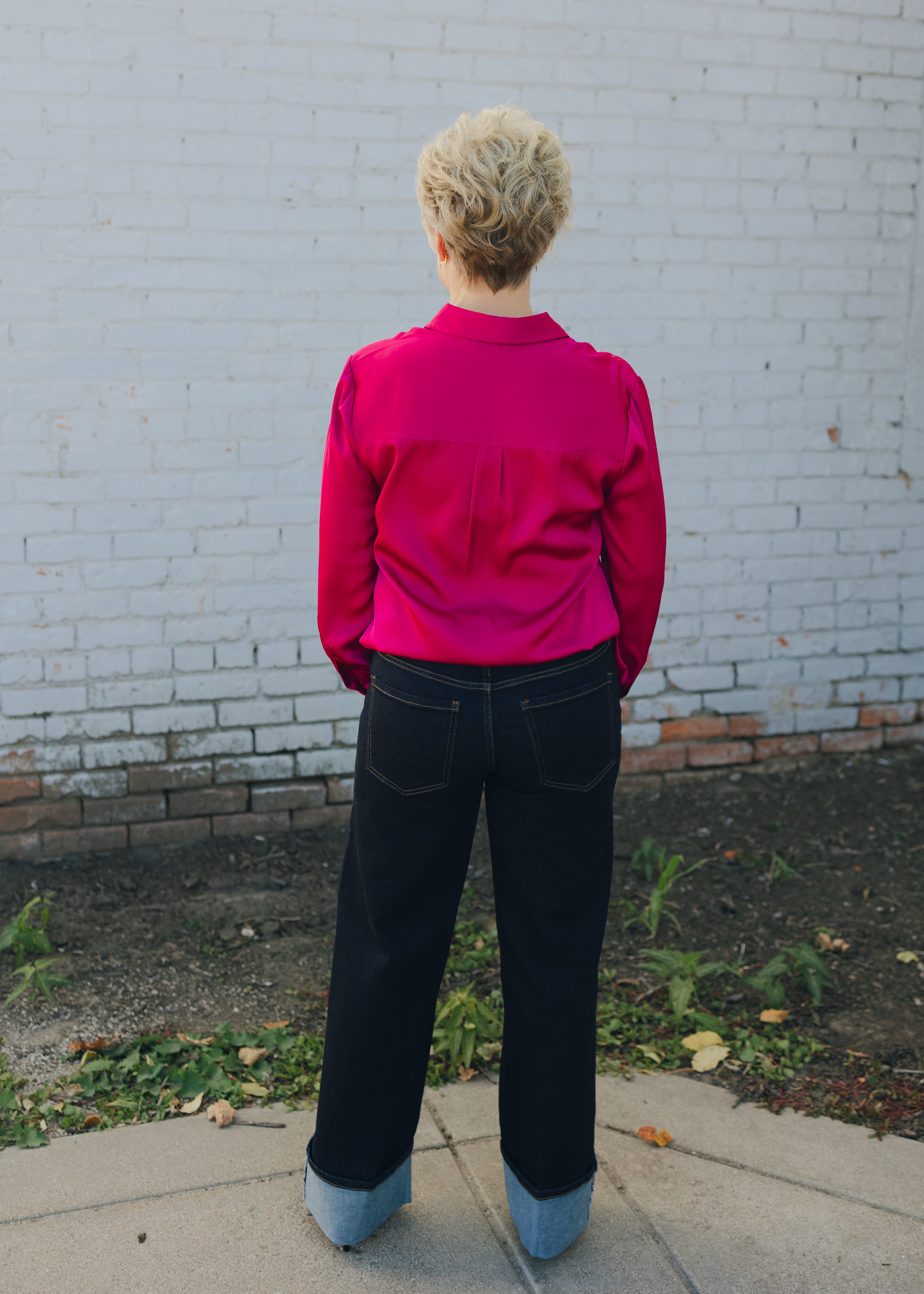 Liverpool Morgan Cuffed Wide Leg 30"