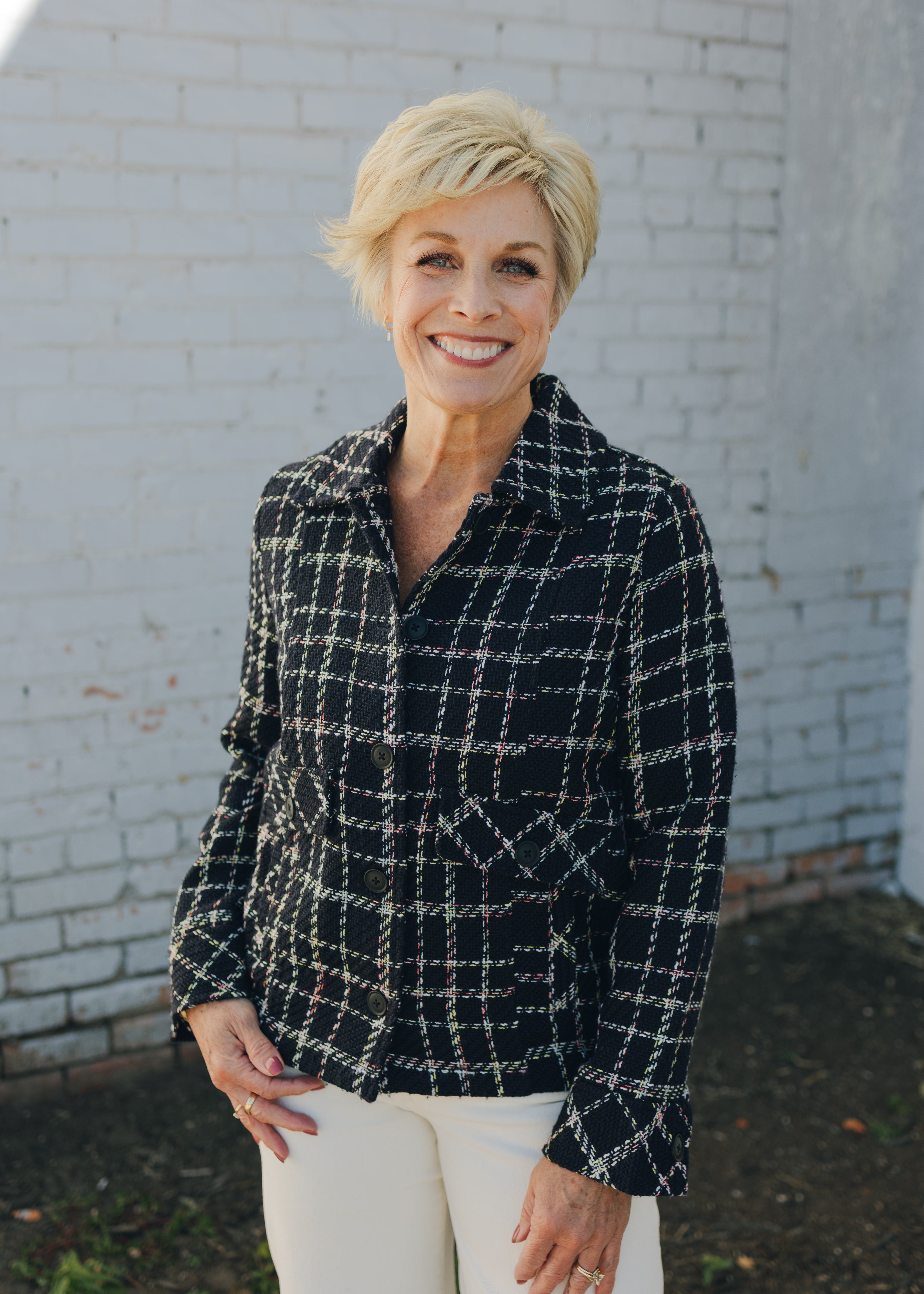 Liverpool Pleat Back Jacket