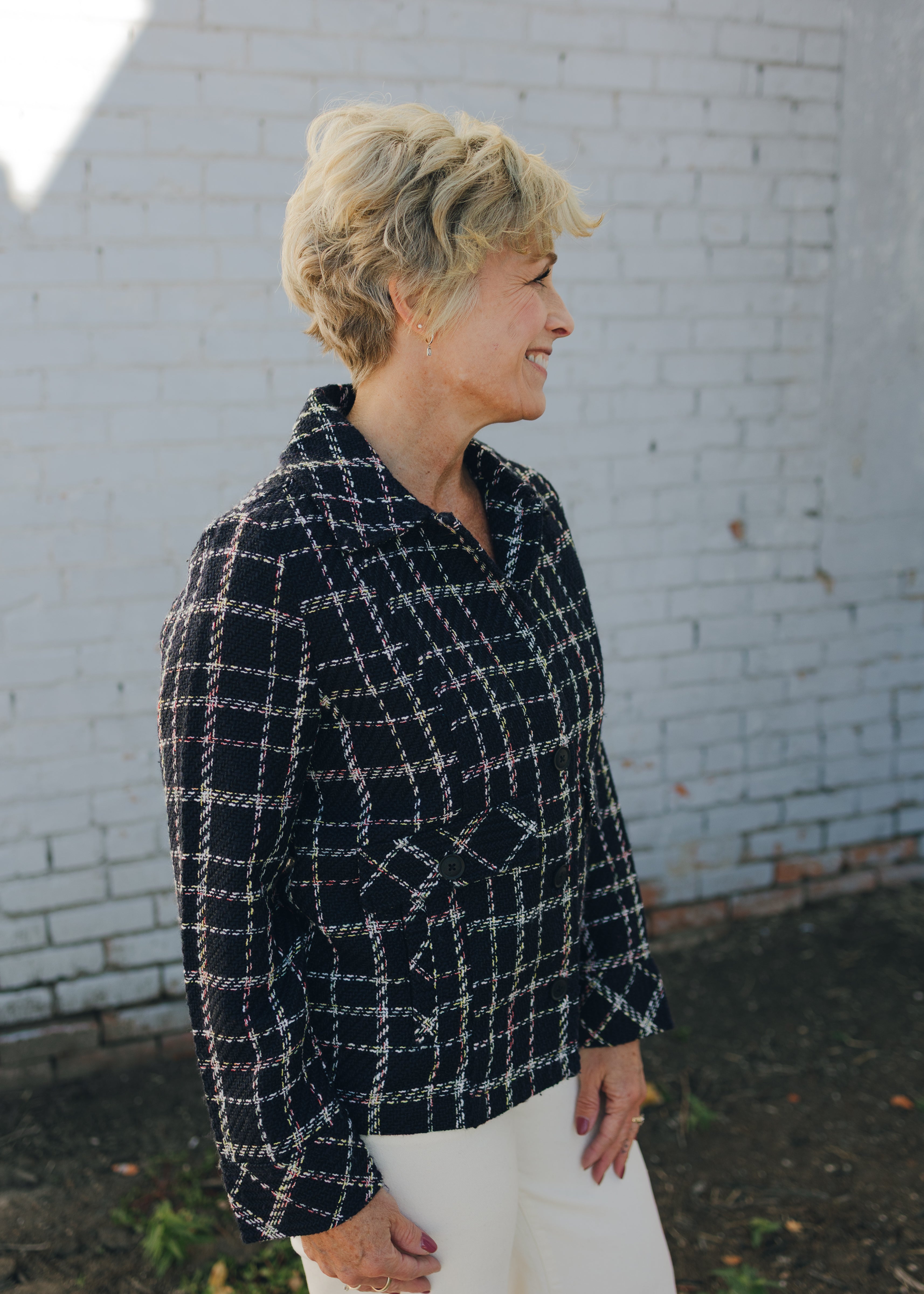 Liverpool Pleat Back Jacket