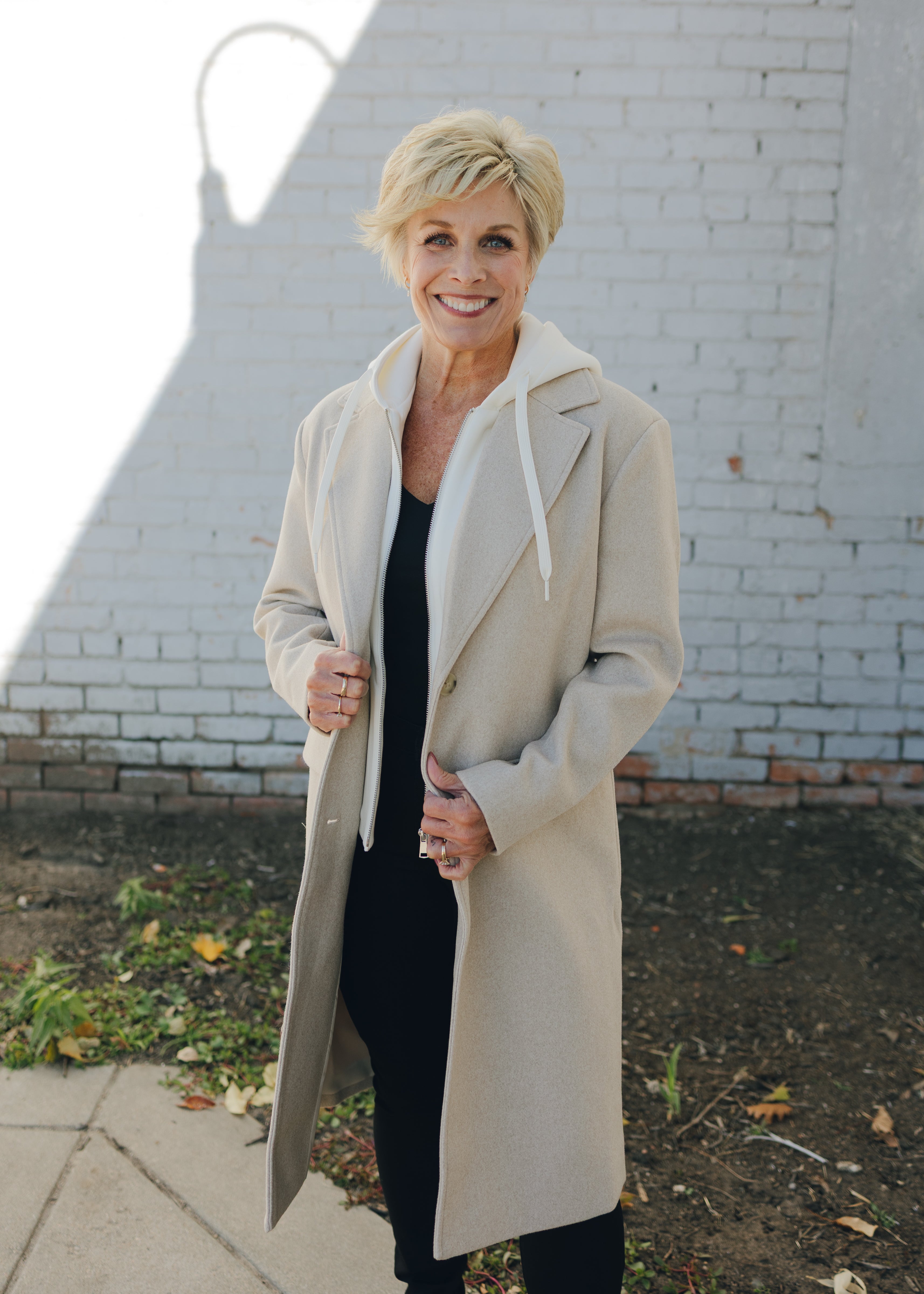 Tribal Car Coat w/ Fooler Hoodie