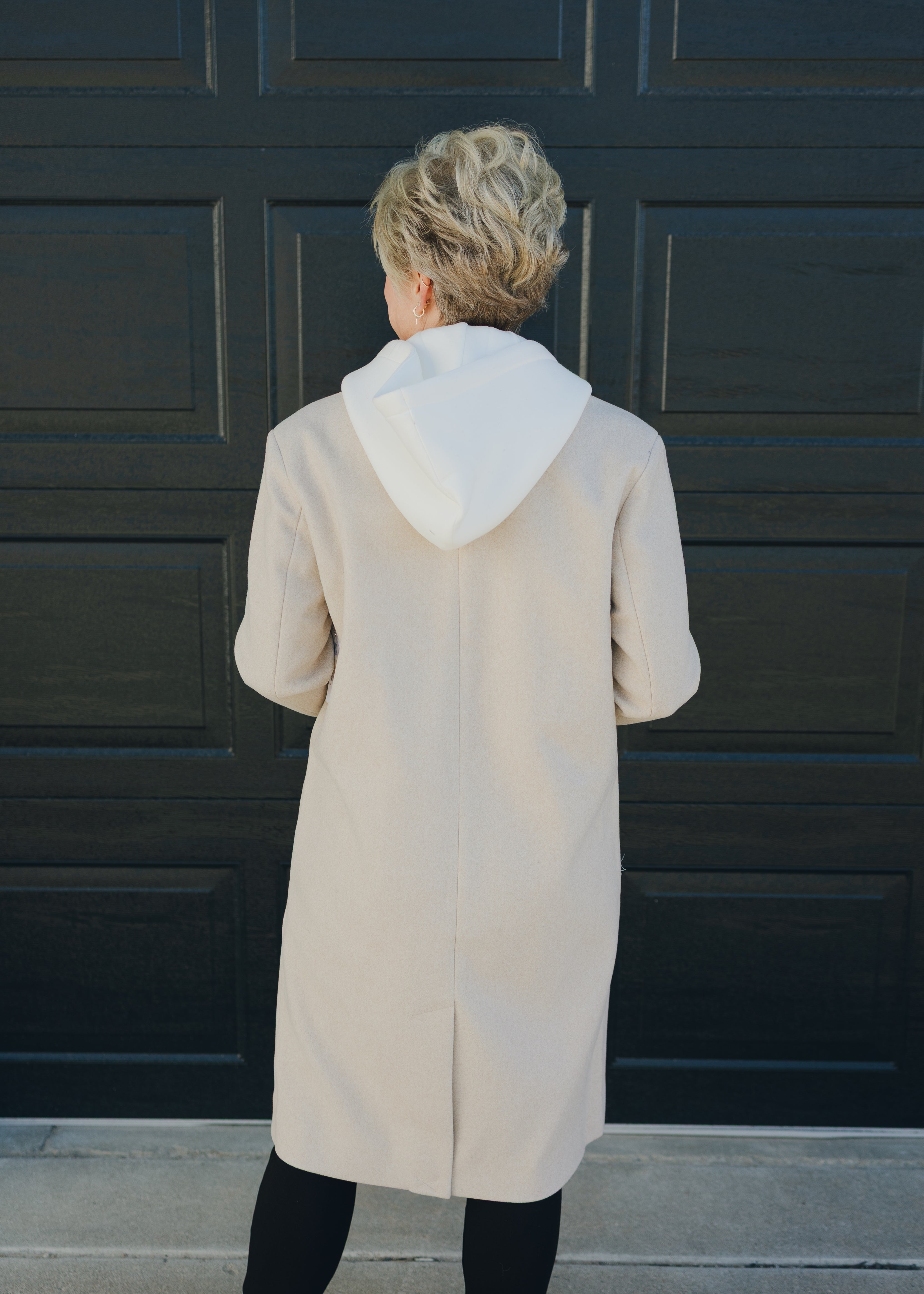 Tribal Car Coat w/ Fooler Hoodie