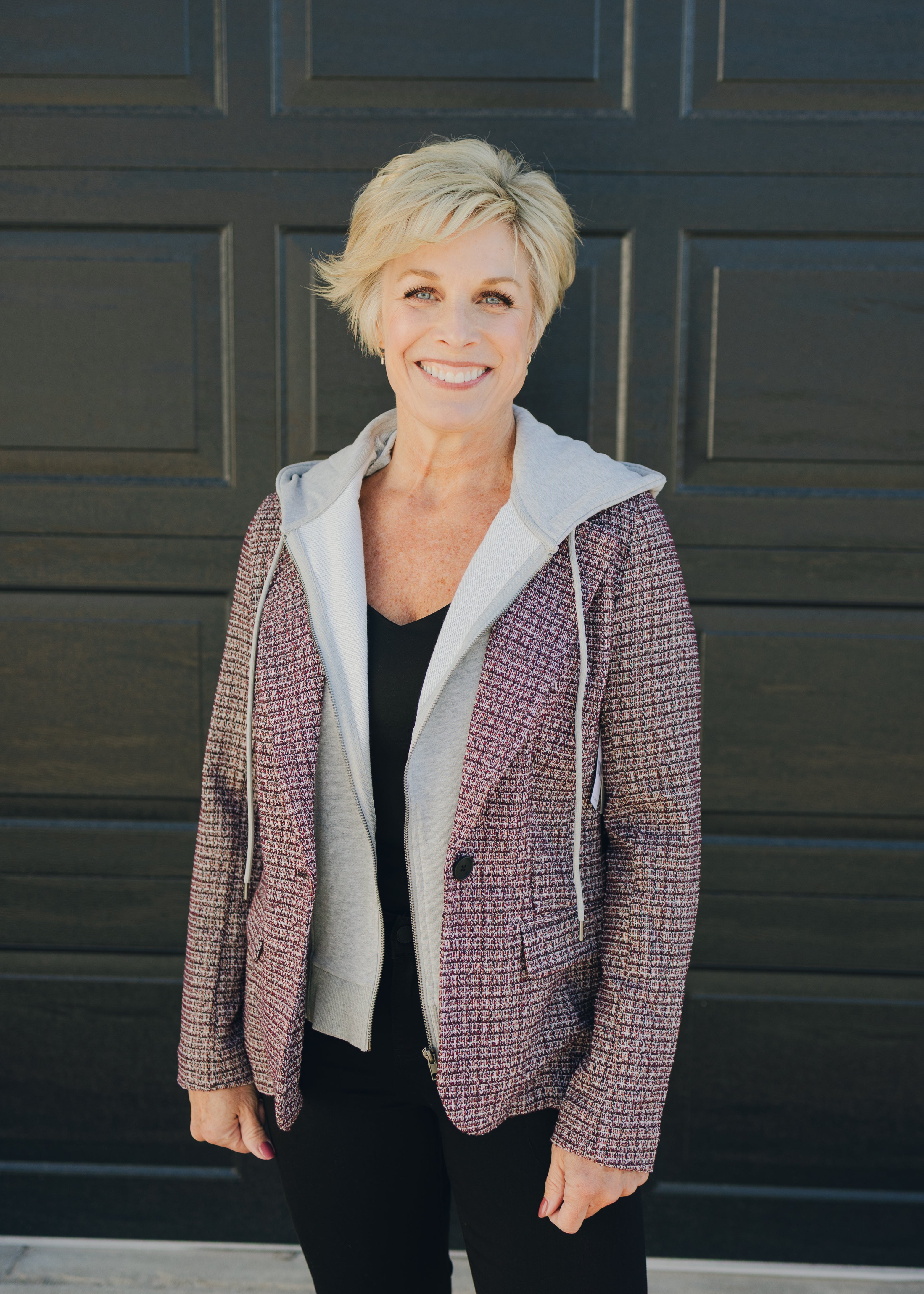 Liverpool Boyfriend Blazer w/ Removeable Hood