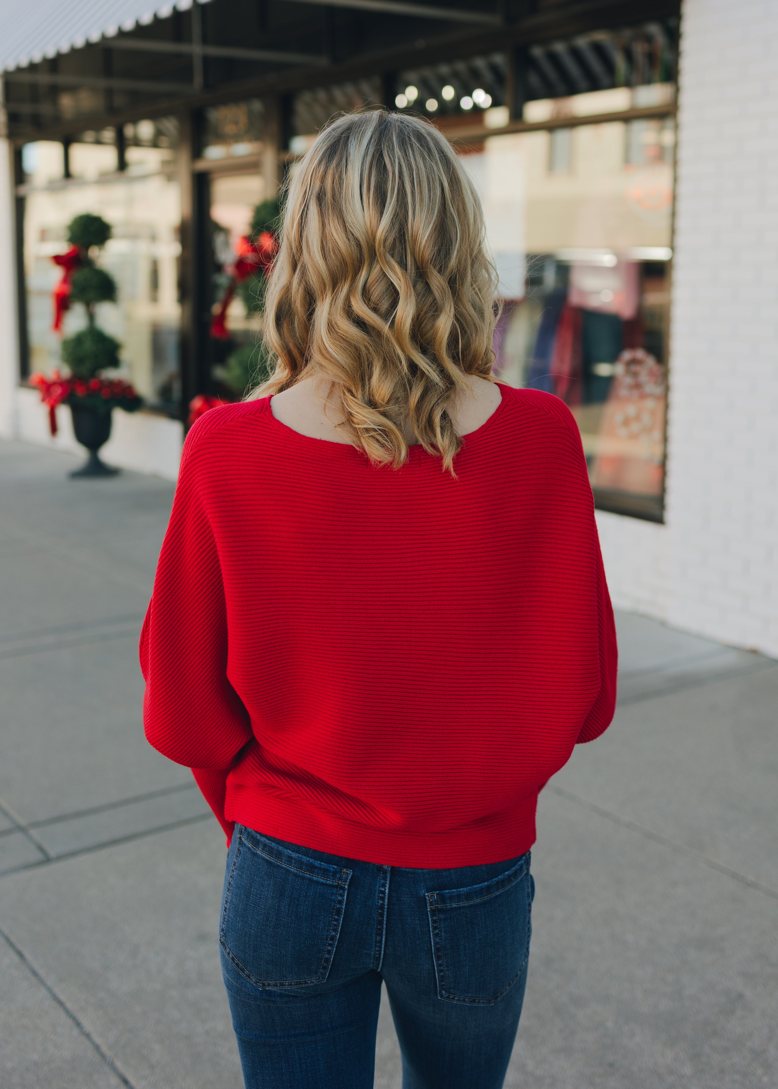 Liverpool Long Sleeve Boat Neck Dolman Sweater