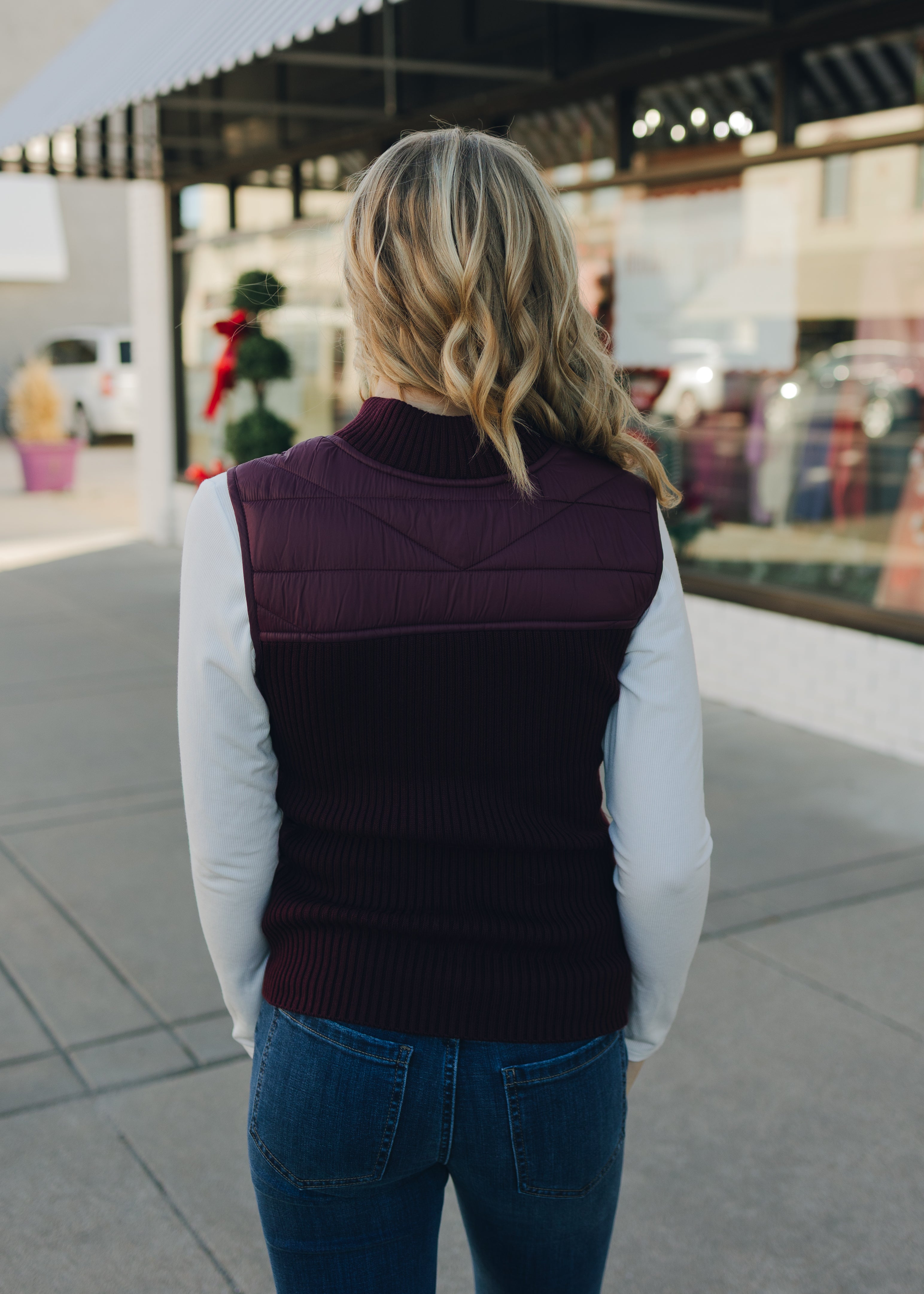 Liverpool Sleeveless Quilted Vest