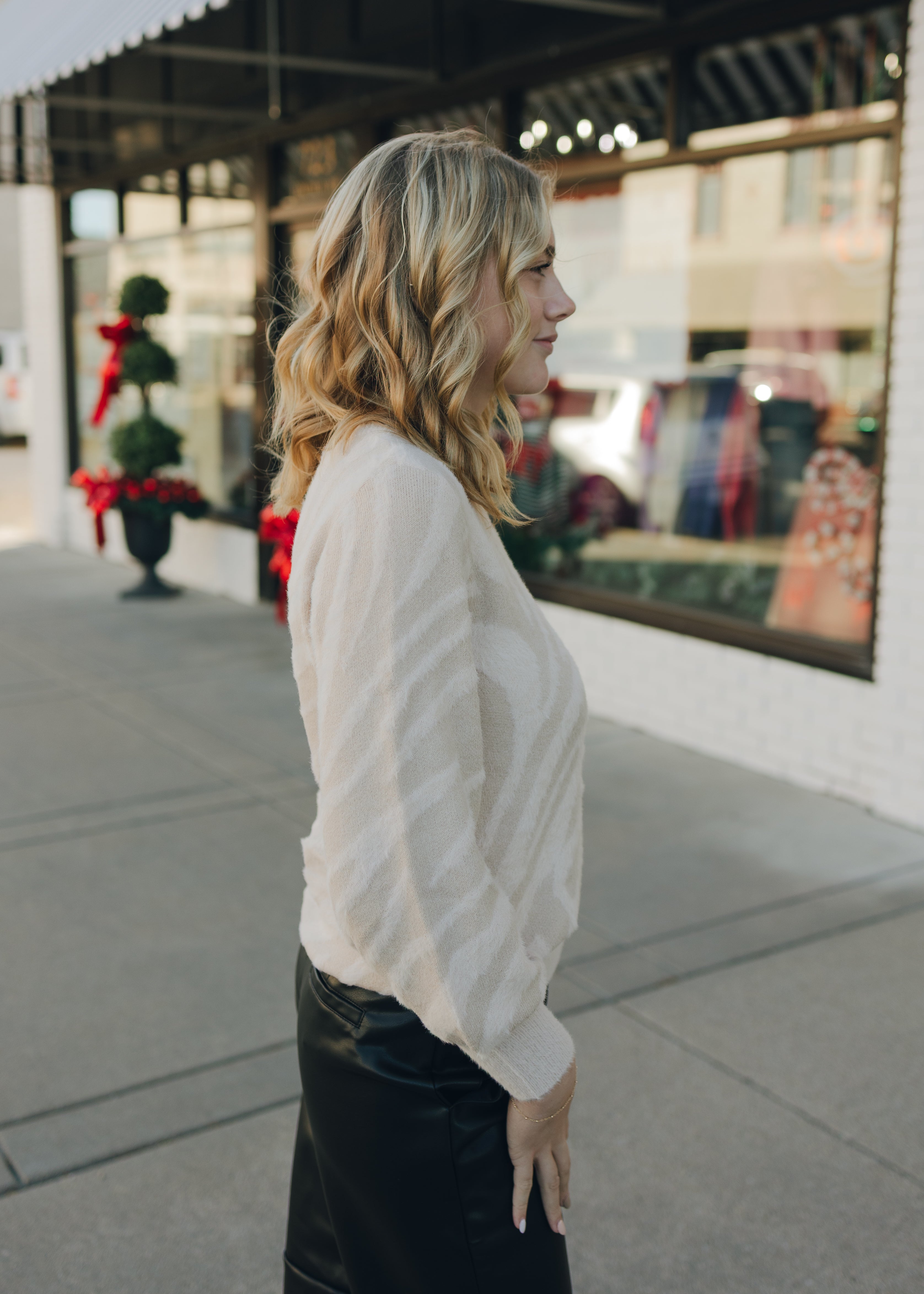 Tribal L/S Crew Neck Sweater