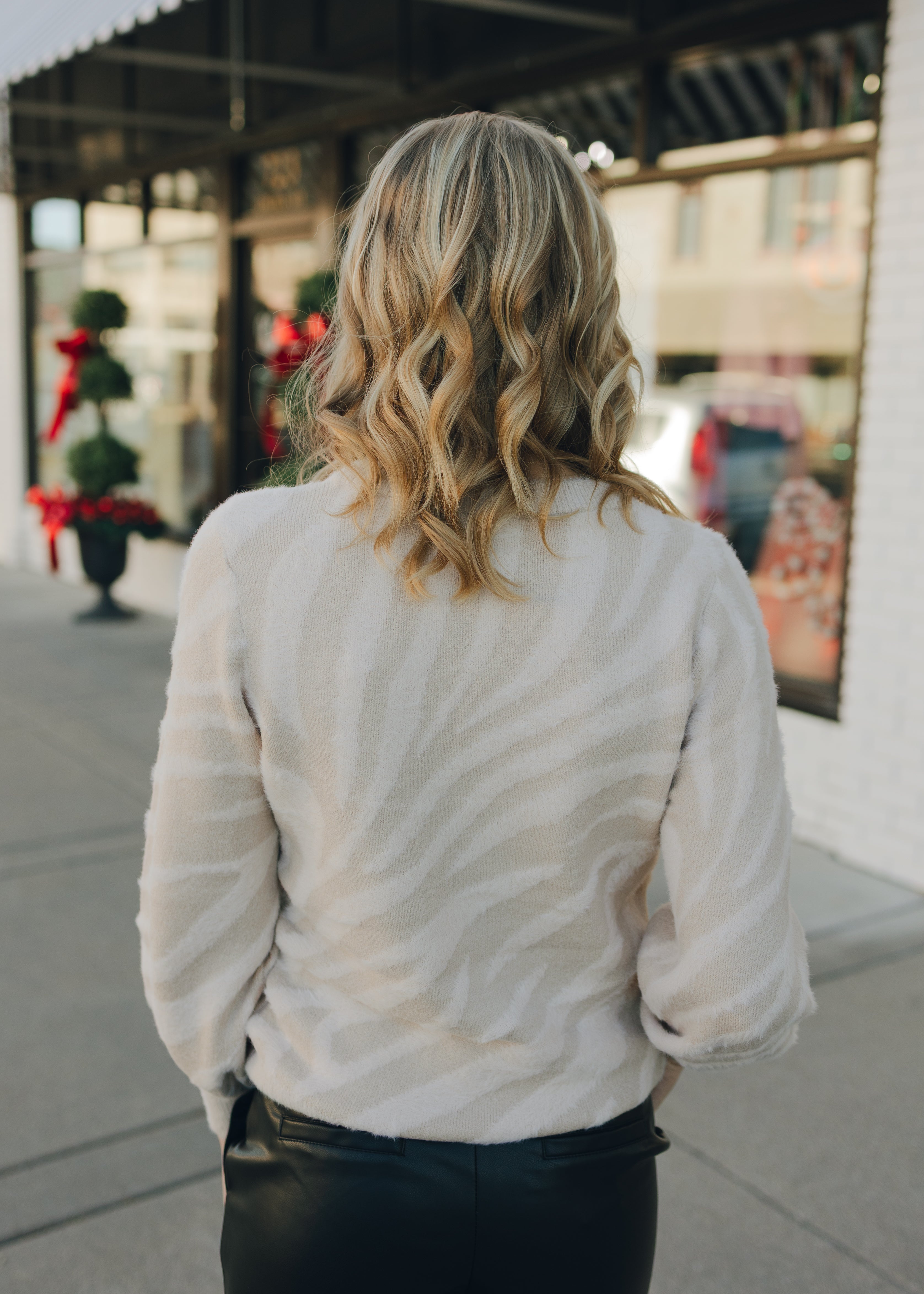 Tribal L/S Crew Neck Sweater