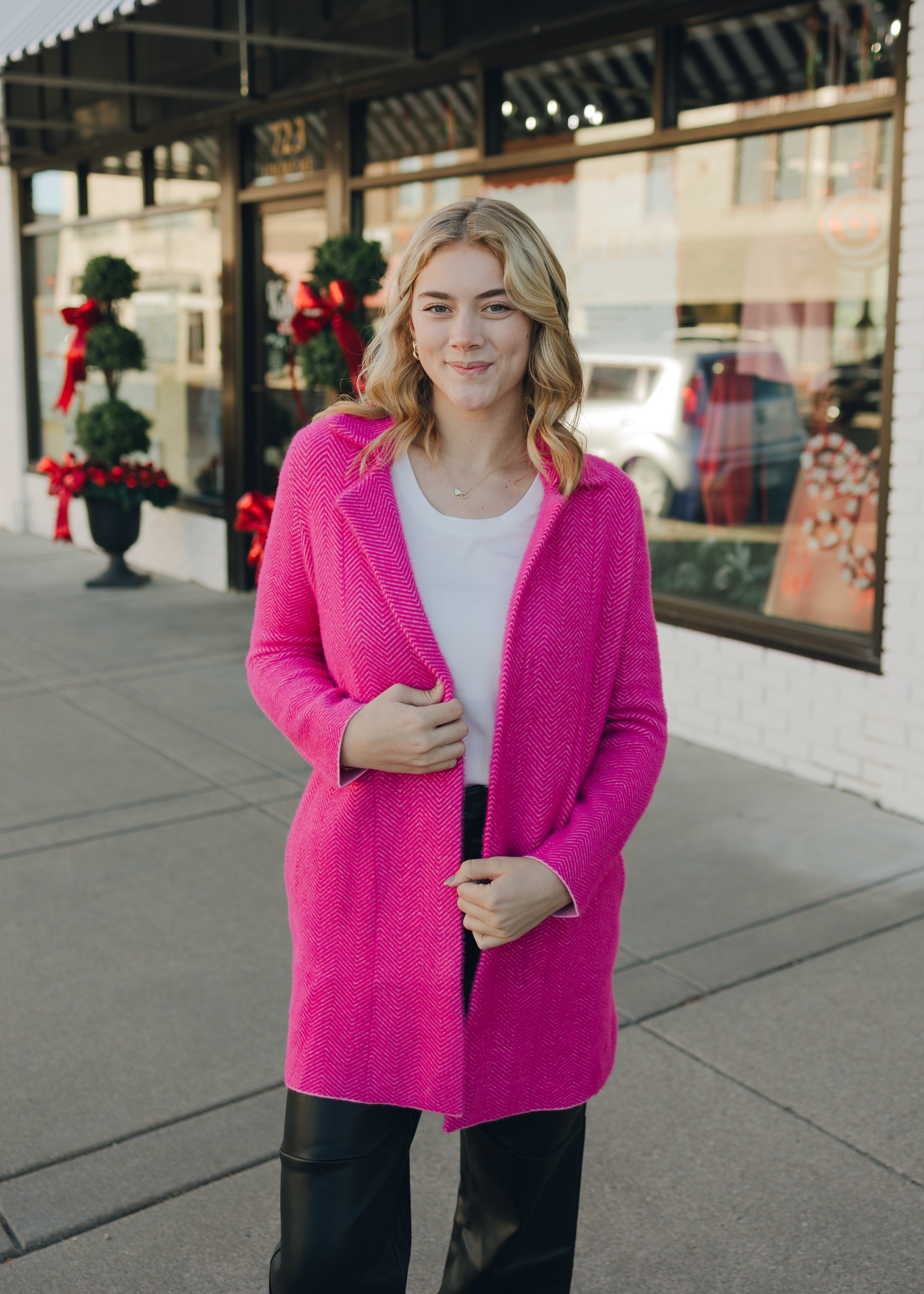 Liverpool Long Sleeve Open Front Cardigan