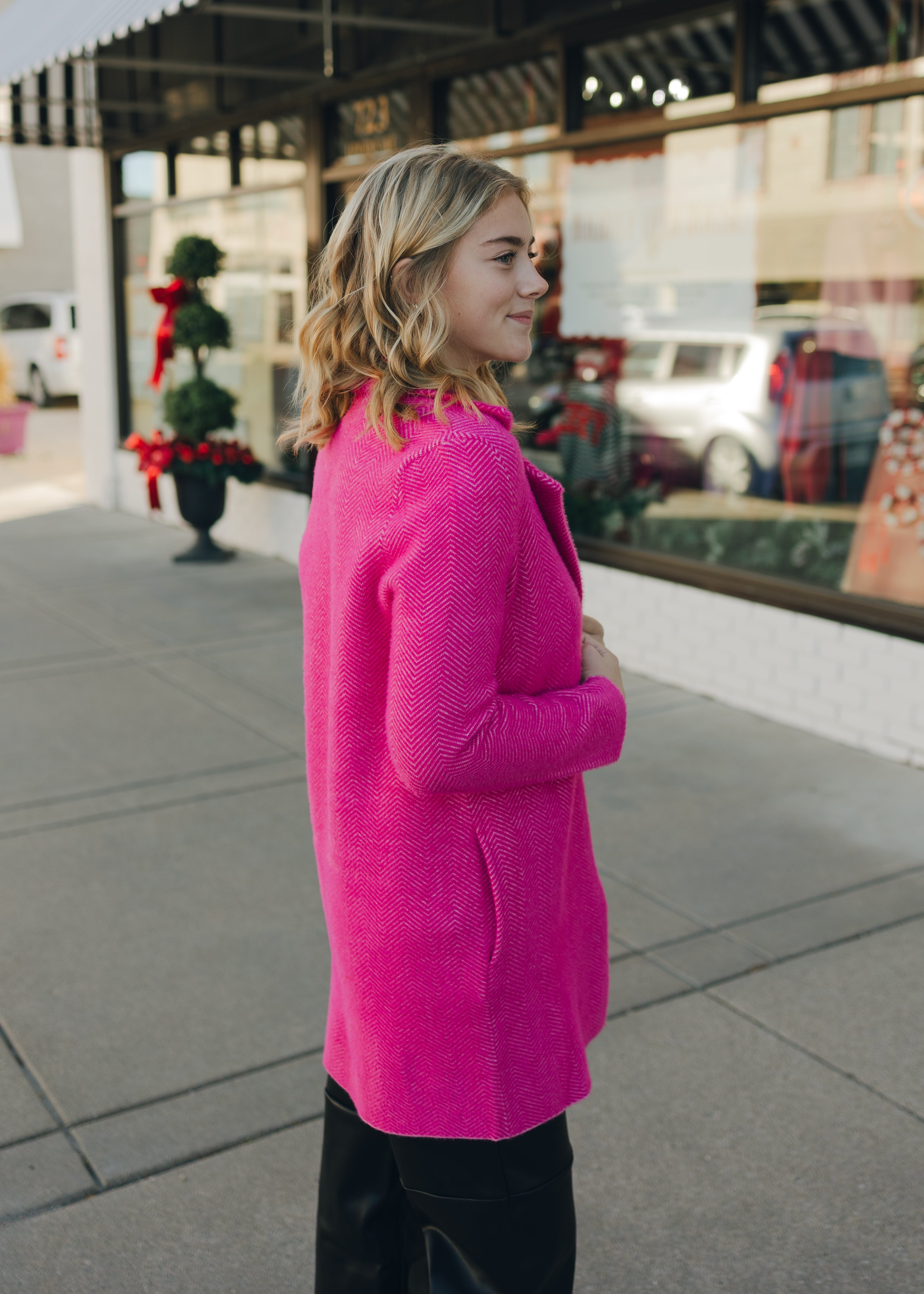 Liverpool Long Sleeve Open Front Cardigan