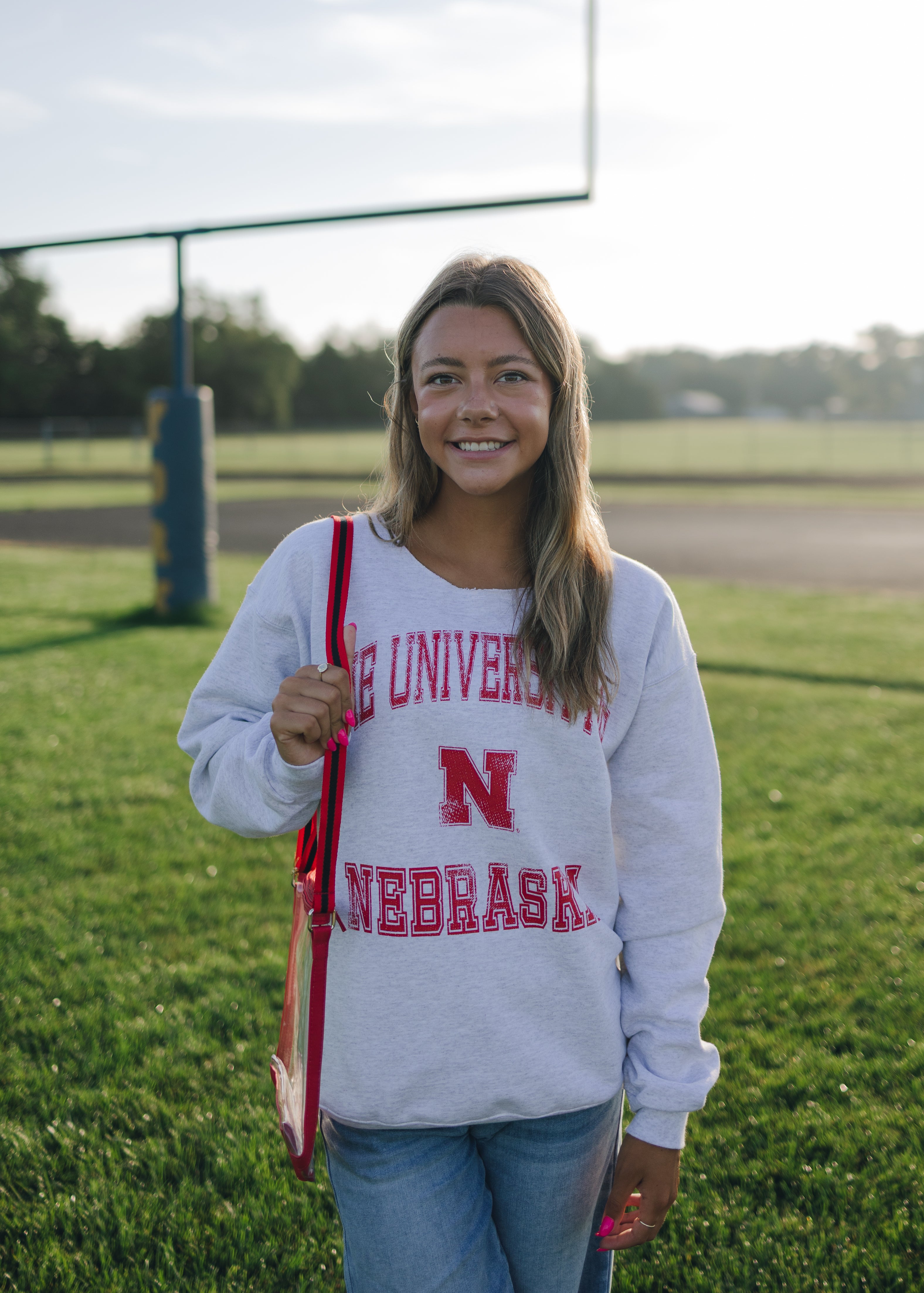 Nebraska Huskers Vintage Flashdance Sweatshirt