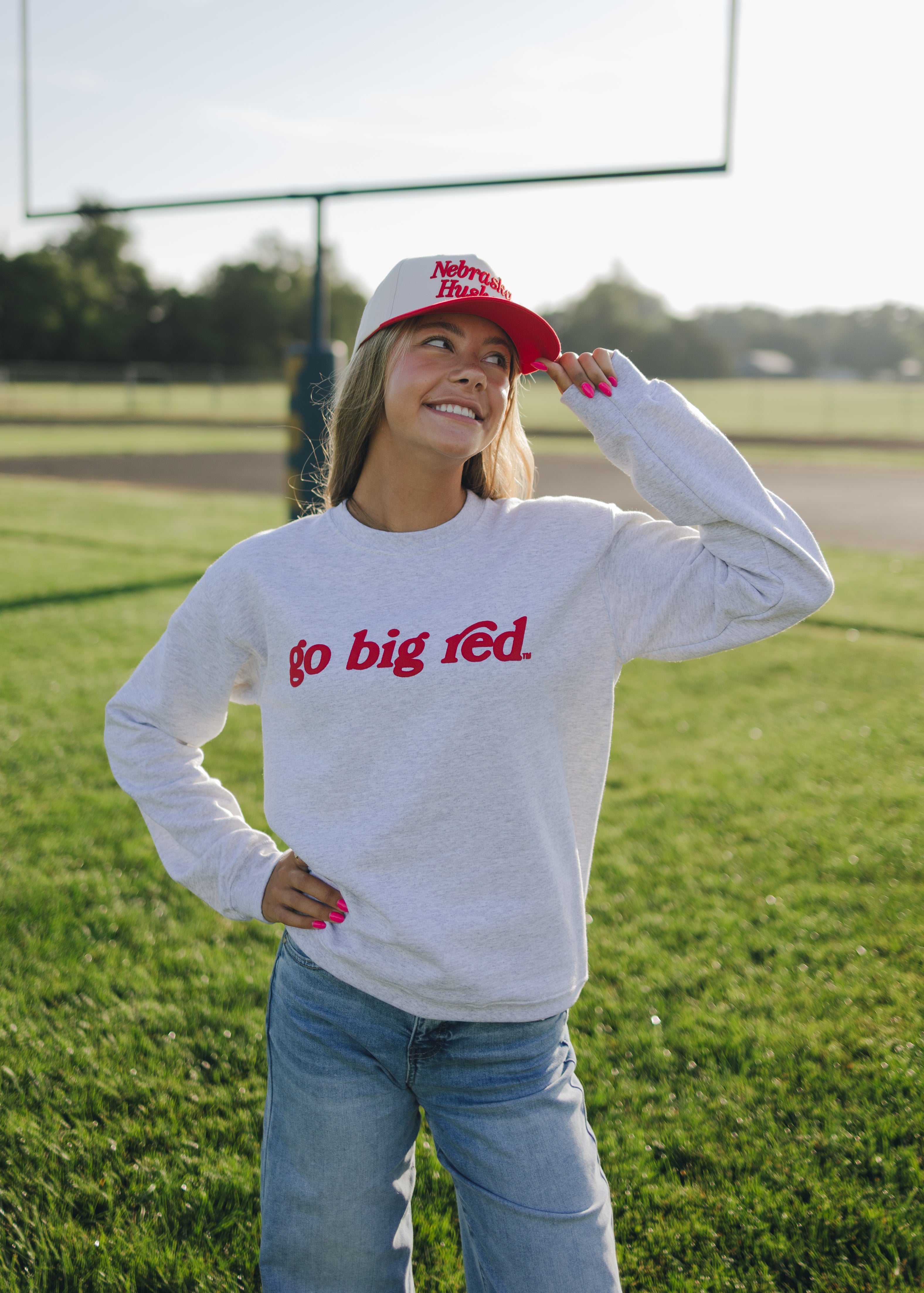 Go Big Red Crewneck