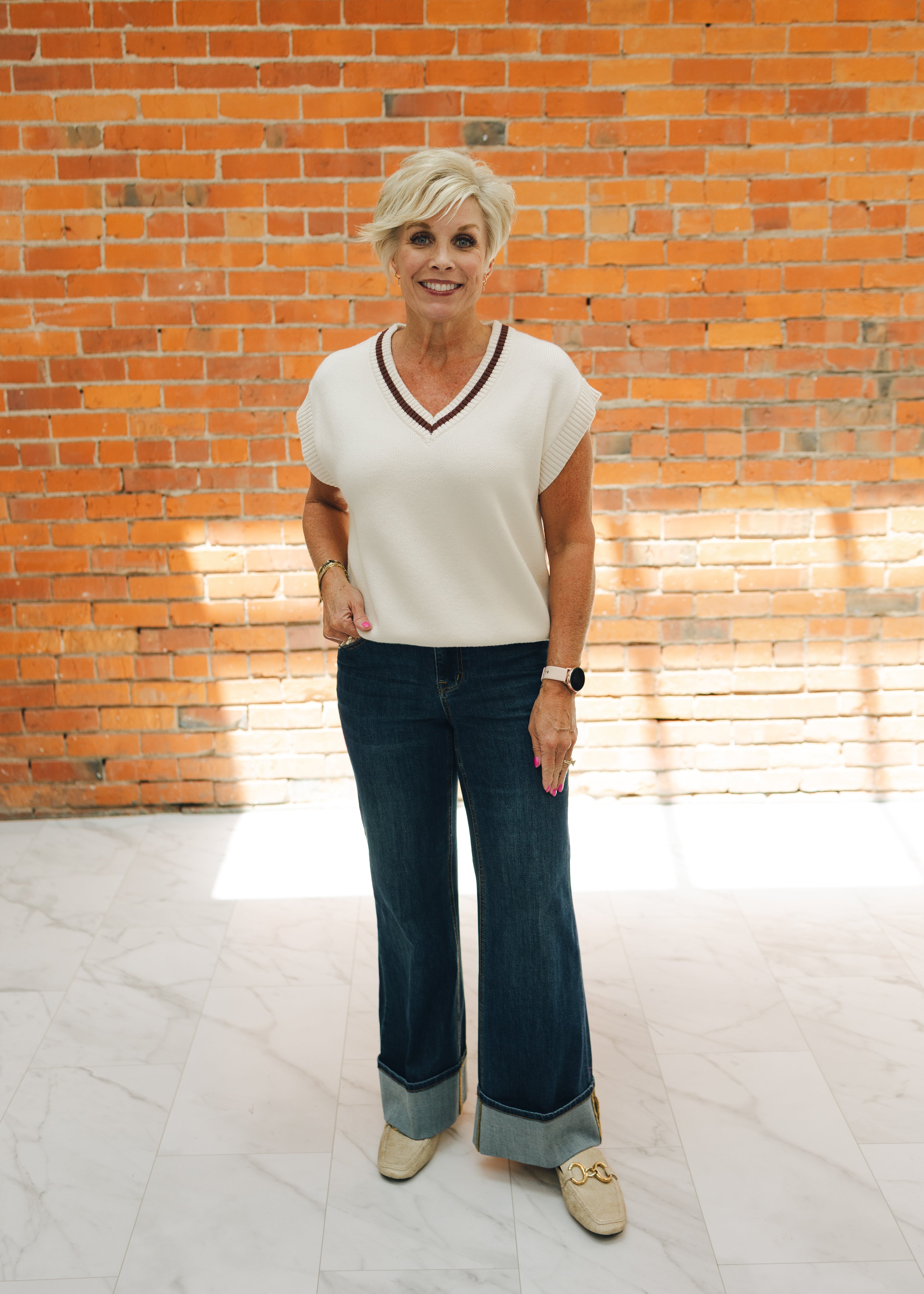 Tribal Brooke Palazzo Jeans