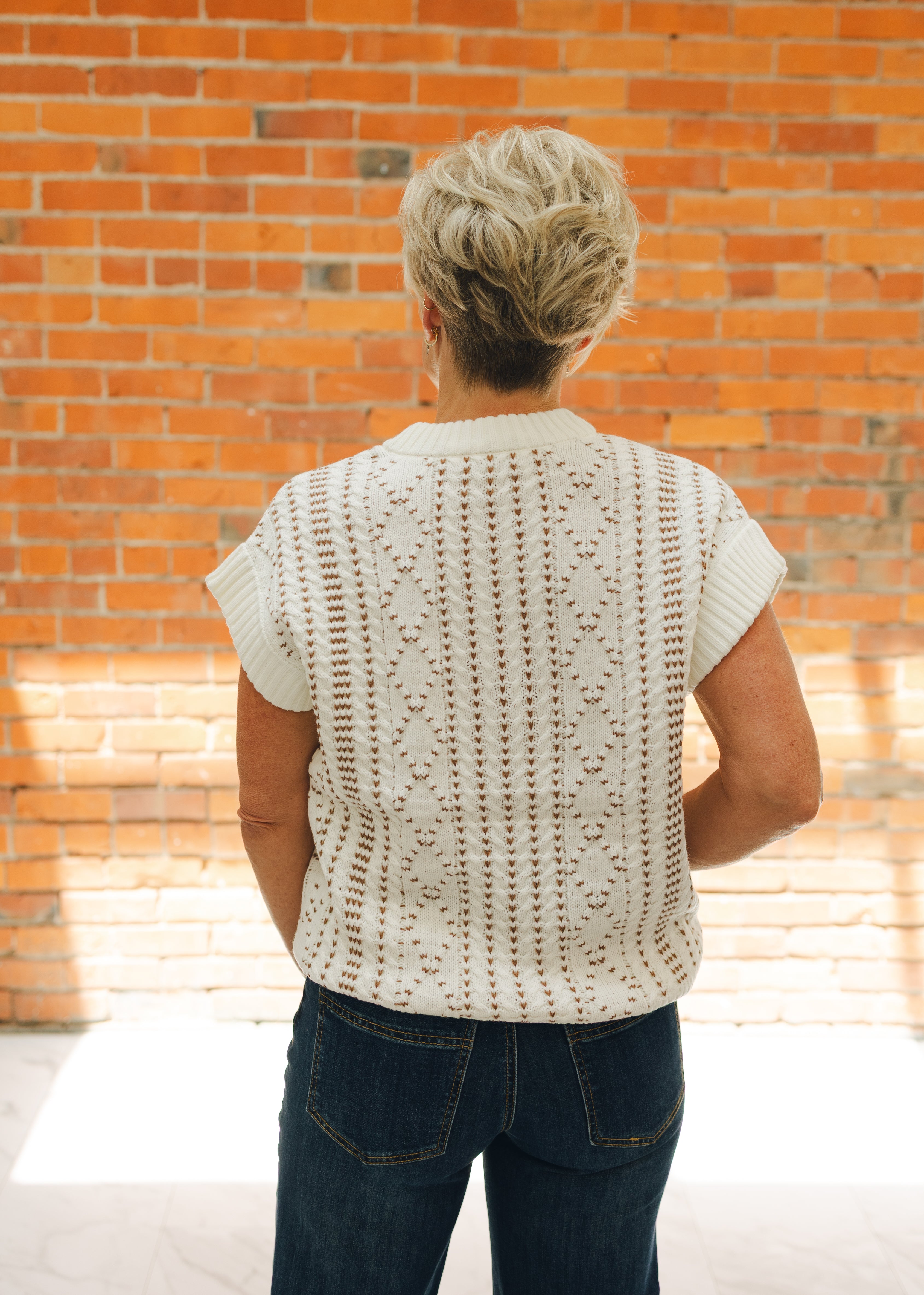 Liverpool Cap Sleeve Dolman 1/2 Zip Sweater