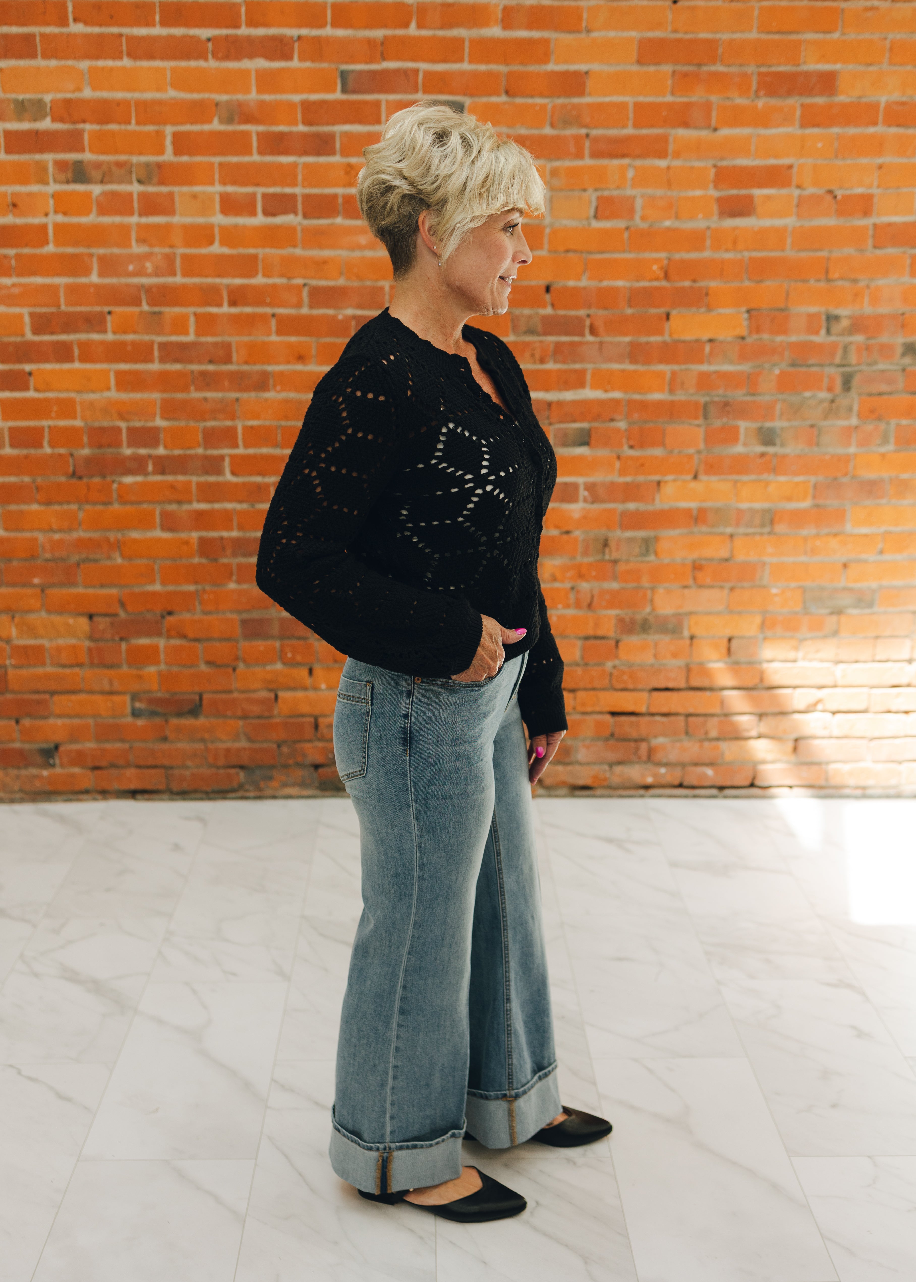 Tribal Brooke Palazzo Jeans