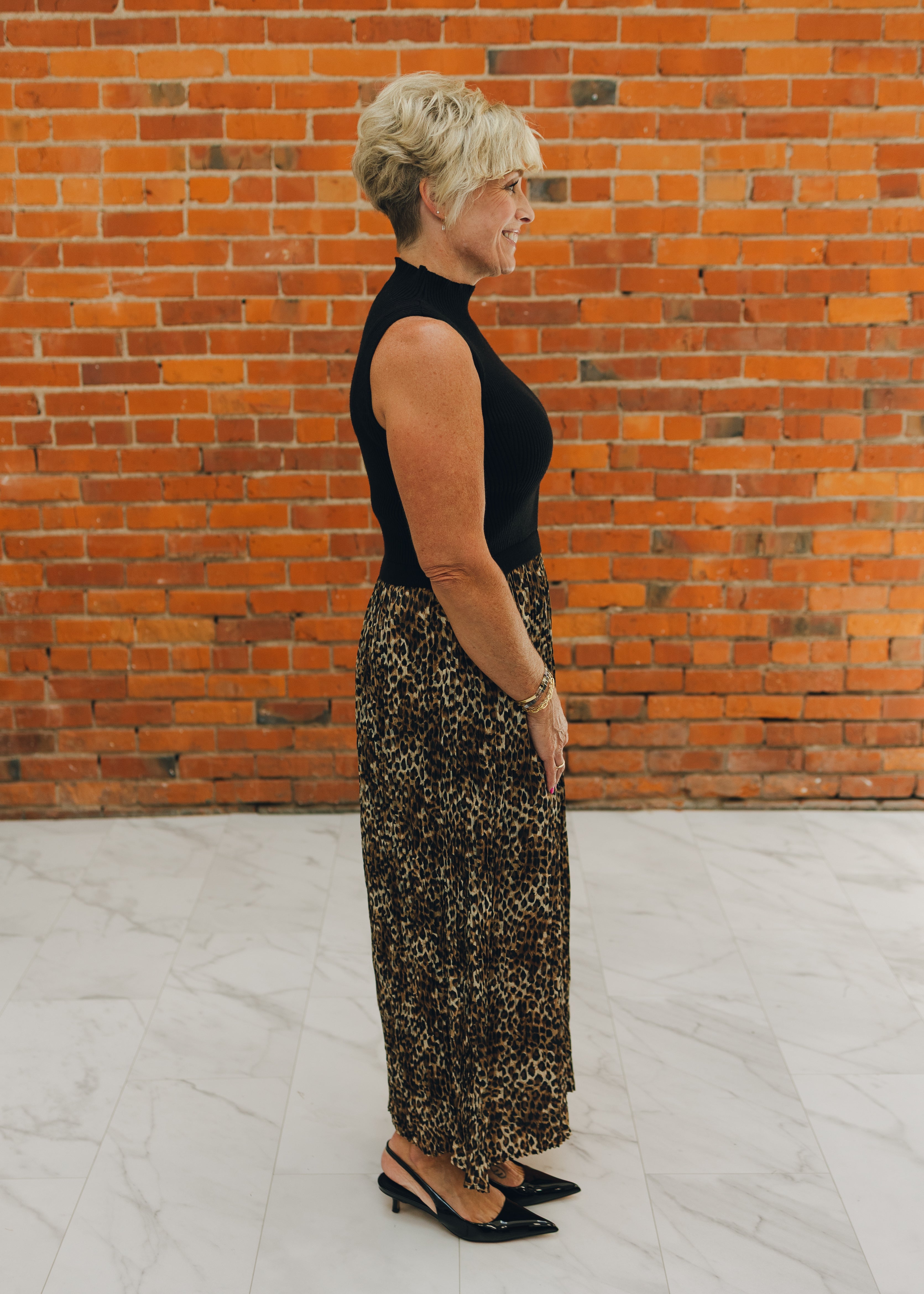 Tribal Sleeveless Maxi Dress