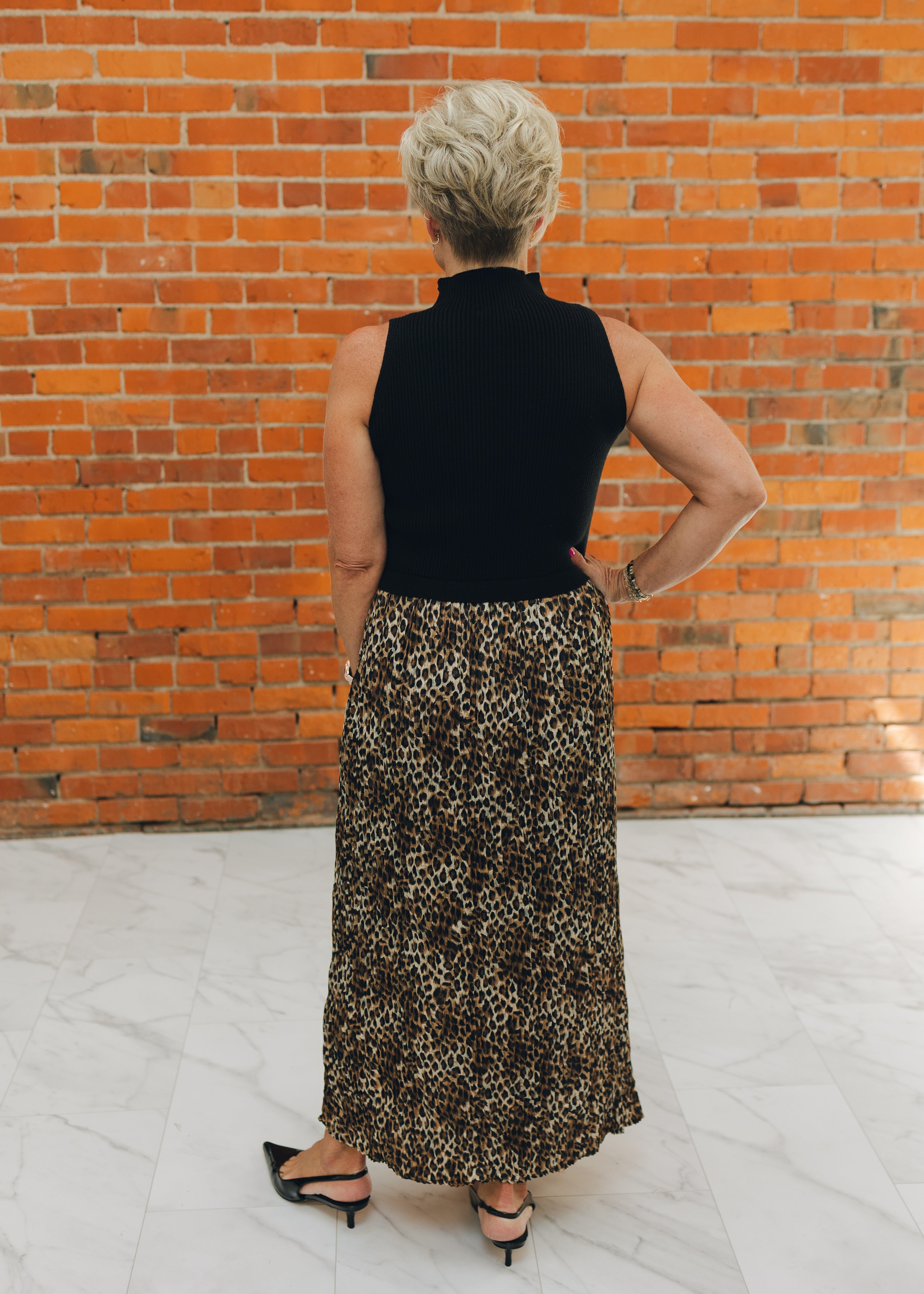 Tribal Sleeveless Maxi Dress